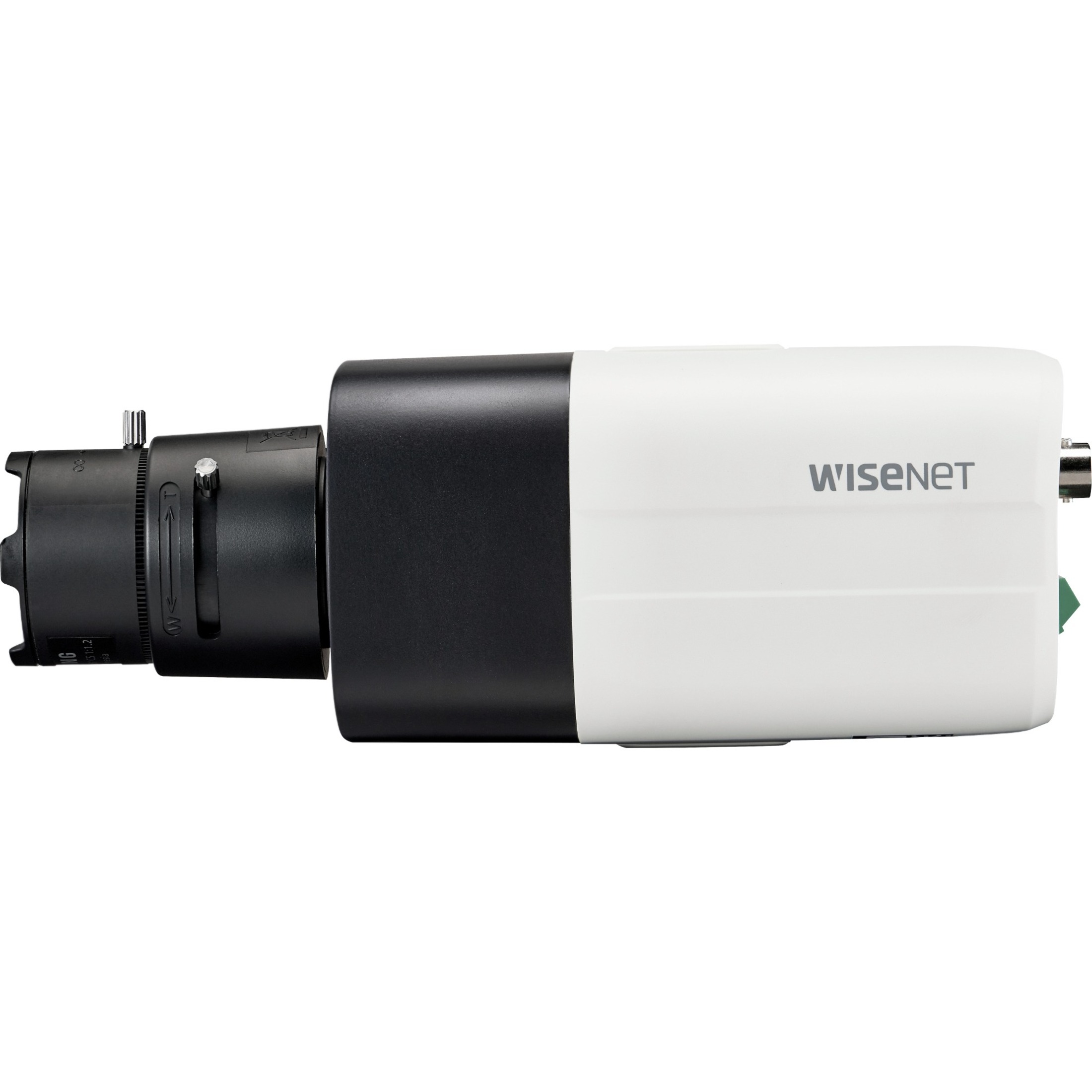 Wisenet SCB-6005 2 Megapixel Indoor/Outdoor Full HD Surveillance Camera - Color - Box - Black, Ivory - Color - 1920 x 1080 - 30 fps - CMOS