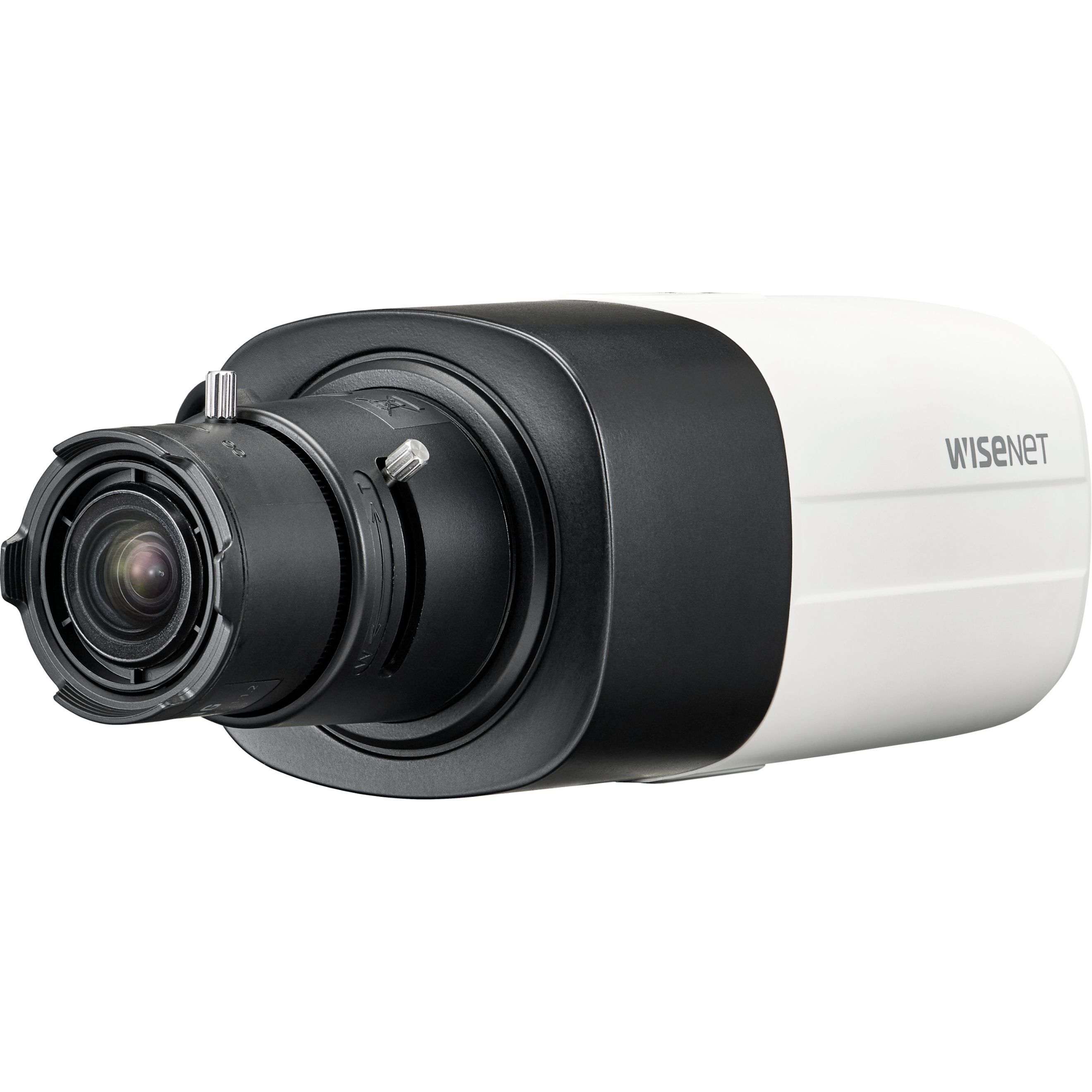 Wisenet SCB-6005 2 Megapixel Indoor/Outdoor Full HD Surveillance Camera - Color - Box - Black, Ivory - Color - 1920 x 1080 - 30 fps - CMOS
