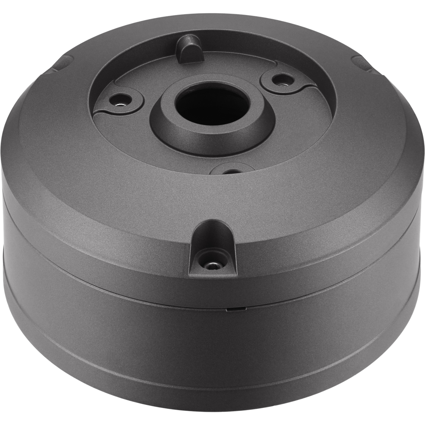 Hanwha Techwin Mounting Box for Network Camera - Dark Gray - Aluminum