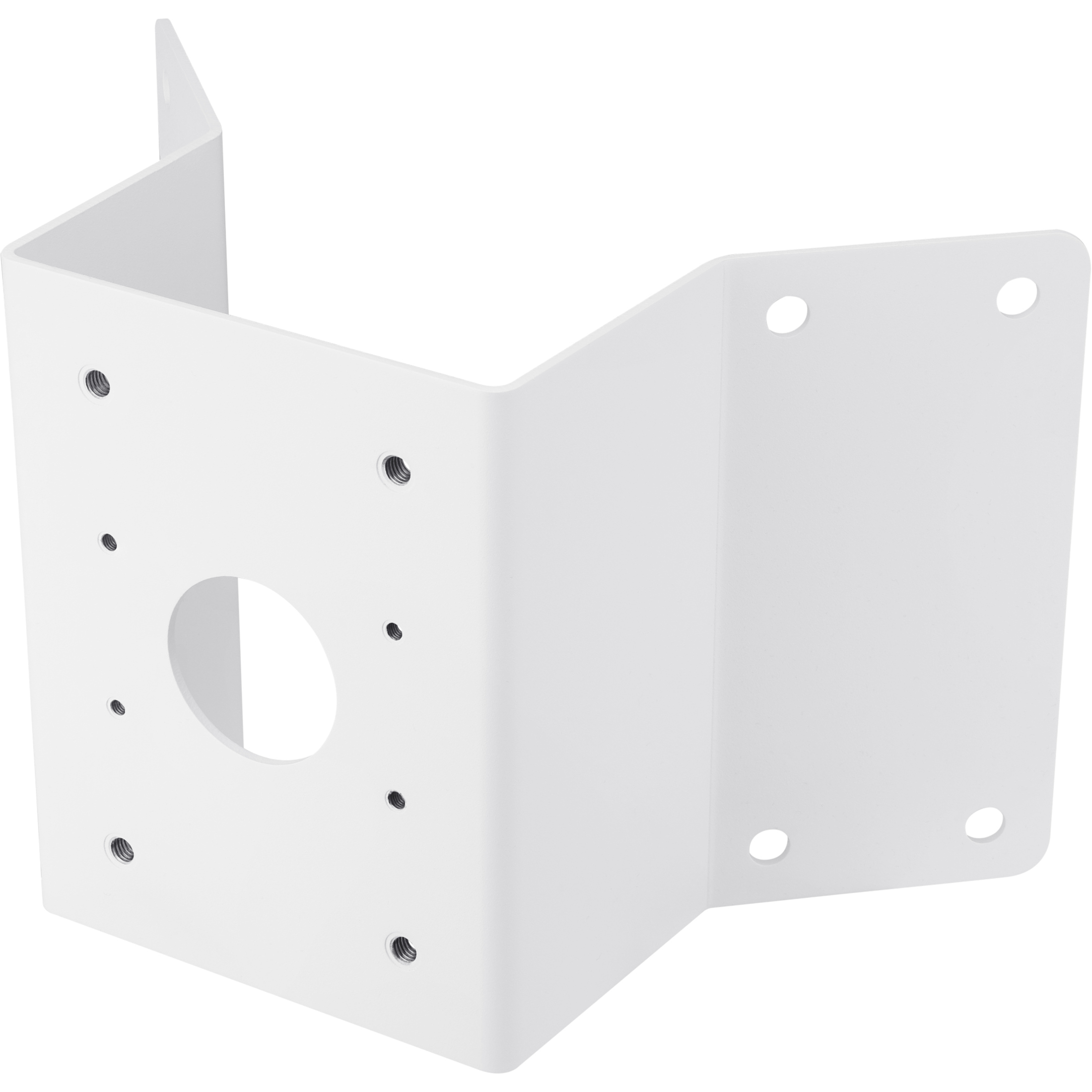 Hanwha Techwin Mounting Adapter for Wall Mount - White - Aluminum