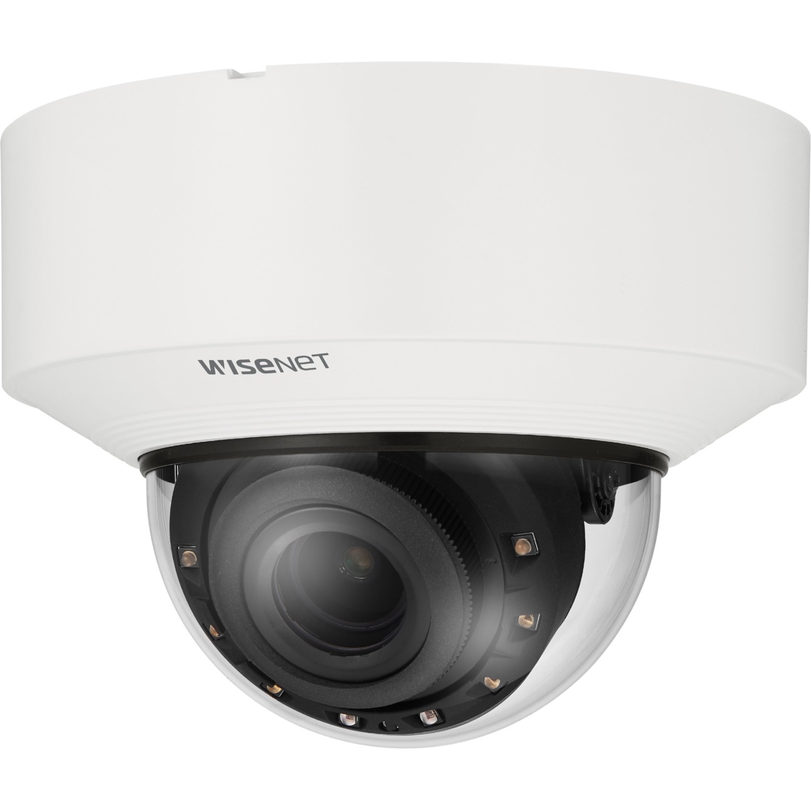 Wisenet XND-C9083RV 4K Network Camera - Color - Dome - White - 131.23 ft Infrared Night Vision - H.265, H.264, Motion JPEG, H.265M, H.265H, H.264M, H.264H - 3840 x 2160 - 4.40 mm- 9.30 mm Varifocal Lens - 2.1x Optical - 30 fps - CMOS - Hanging Mount - IK08 - IP52