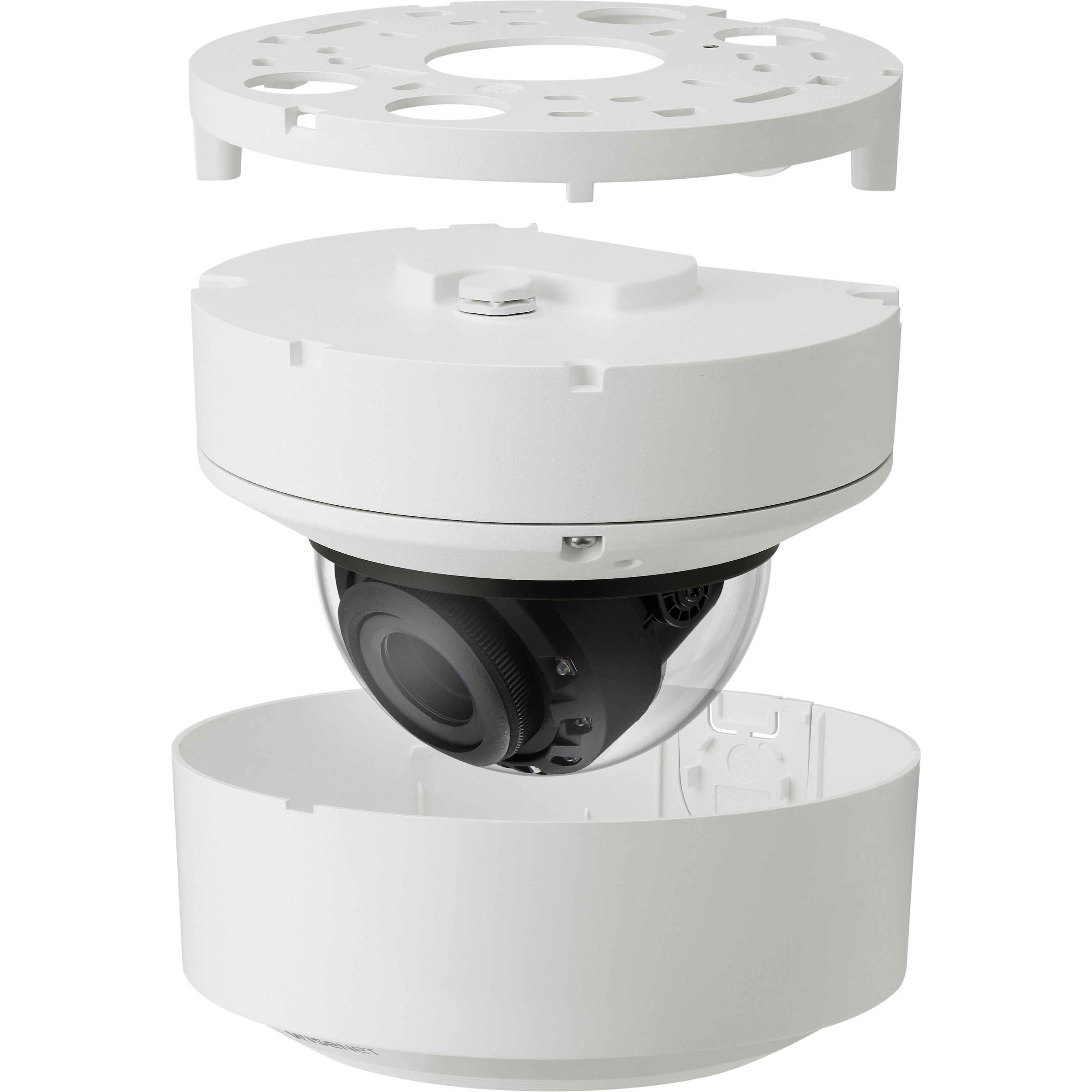 Wisenet XND-C8083RV 6 Megapixel Network Camera - Color - Dome - White - 131.23 ft Infrared Night Vision - H.265, H.264, Motion JPEG, H.265M, H.265H, H.264M, H.264H - 3328 x 1872 - 4.40 mm- 9.30 mm Varifocal Lens - 2.1x Optical - 30 fps - CMOS - Hanging Mount - IK08 - IP52