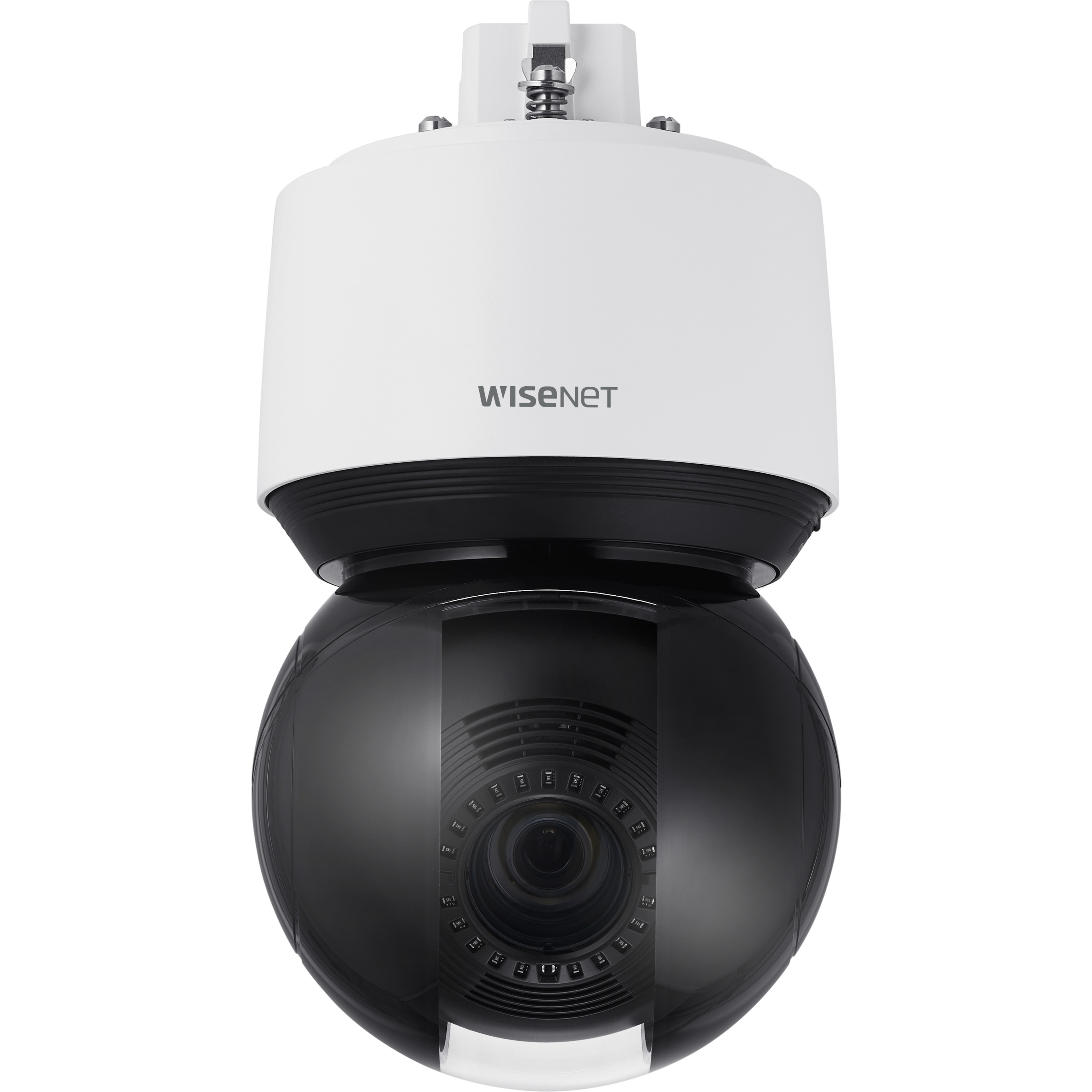 Wisenet QNP-6320R 2 Megapixel Full HD Network Camera - Color - White, Black - 328.08 ft Infrared Night Vision - H.265, H.264, Motion JPEG - 1920 x 1080 - 4.44 mm- 142.60 mm Varifocal Lens - 32x Optical - 60 fps - CMOS - Wall Mount, Hanging Mount, Swan Neck Mount, Ceiling Mount, Pole Mount, Parapet Mount, Corner Mount, Box Mount - IK10 - IP66