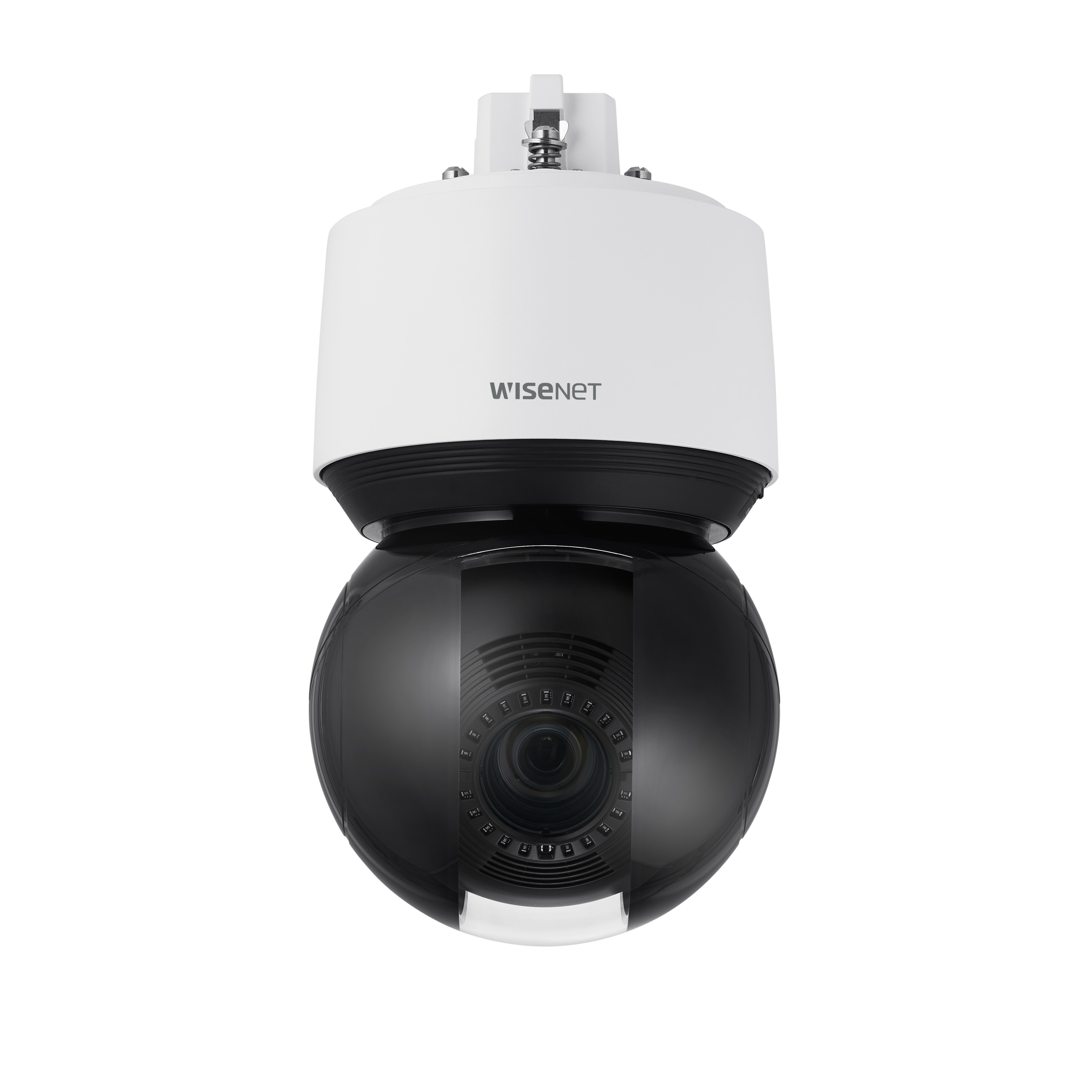 Wisenet QNP-6320R 2 Megapixel Full HD Network Camera - Color - White, Black - 328.08 ft Infrared Night Vision - H.265, H.264, Motion JPEG - 1920 x 1080 - 4.44 mm- 142.60 mm Varifocal Lens - 32x Optical - 60 fps - CMOS - Wall Mount, Hanging Mount, Swan Neck Mount, Ceiling Mount, Pole Mount, Parapet Mount, Corner Mount, Box Mount - IK10 - IP66