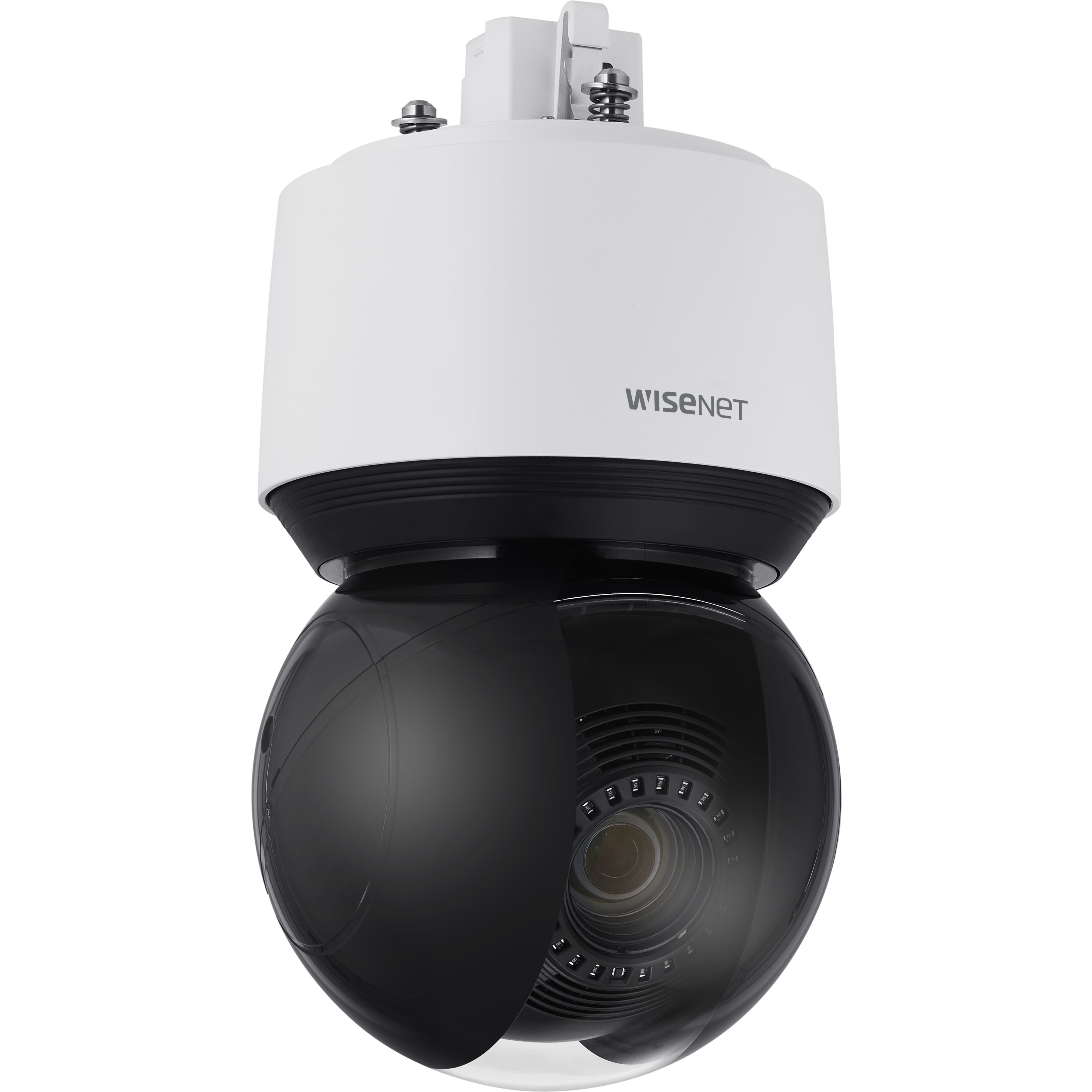 Wisenet QNP-6320R 2 Megapixel Full HD Network Camera - Color - White, Black - 328.08 ft Infrared Night Vision - H.265, H.264, Motion JPEG - 1920 x 1080 - 4.44 mm- 142.60 mm Varifocal Lens - 32x Optical - 60 fps - CMOS - Wall Mount, Hanging Mount, Swan Neck Mount, Ceiling Mount, Pole Mount, Parapet Mount, Corner Mount, Box Mount - IK10 - IP66