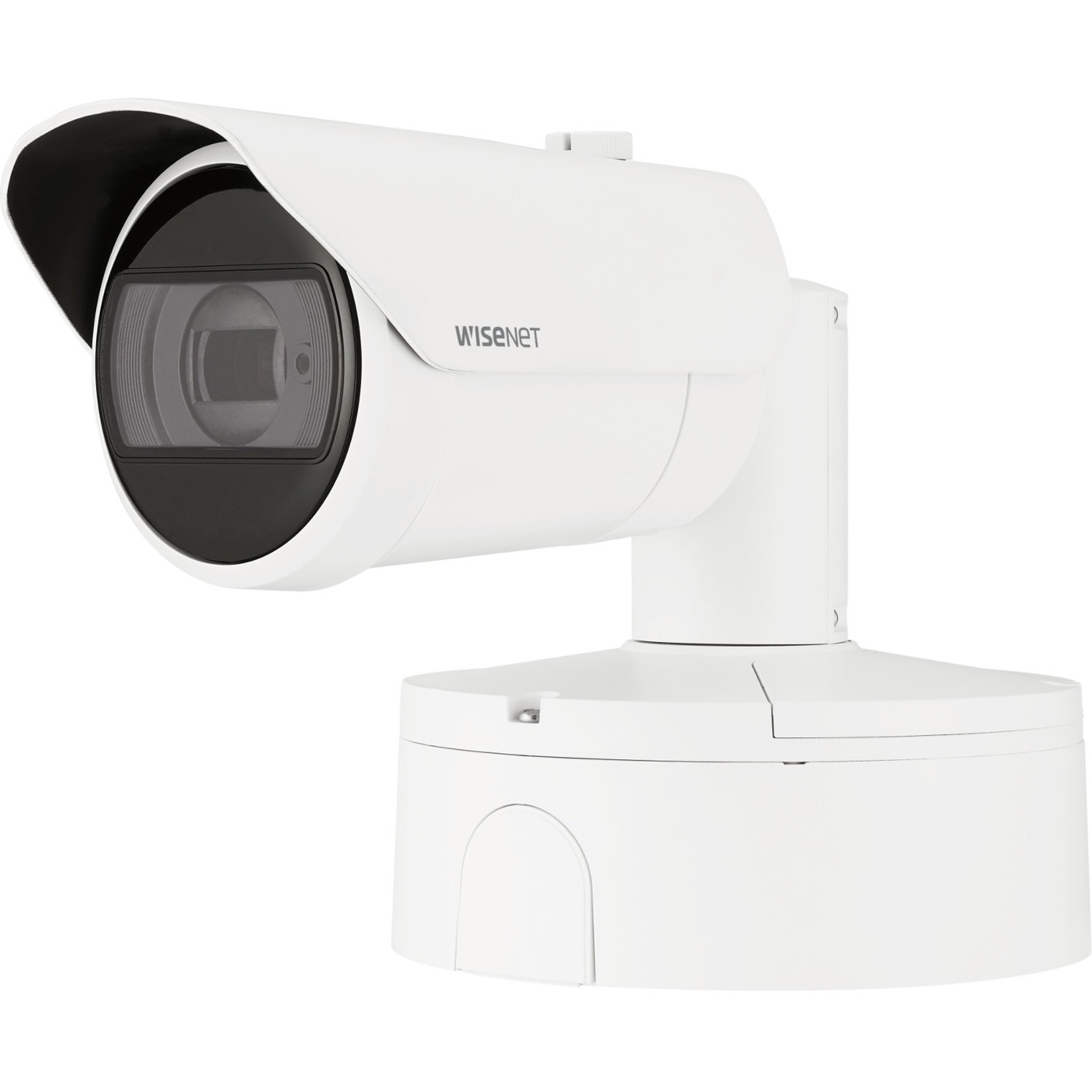 Wisenet XNO-6083R 2 Megapixel Full HD Network Camera - Color - Bullet - White - 164.04 ft Infrared Night Vision - H.265, H.264, Motion JPEG, H.265M, H.265H, H.264M, H.264H - 1920 x 1080 - 2.80 mm- 12 mm Varifocal Lens - 4.3x Optical - 120 fps - CMOS - IK10 - IP66, IP67