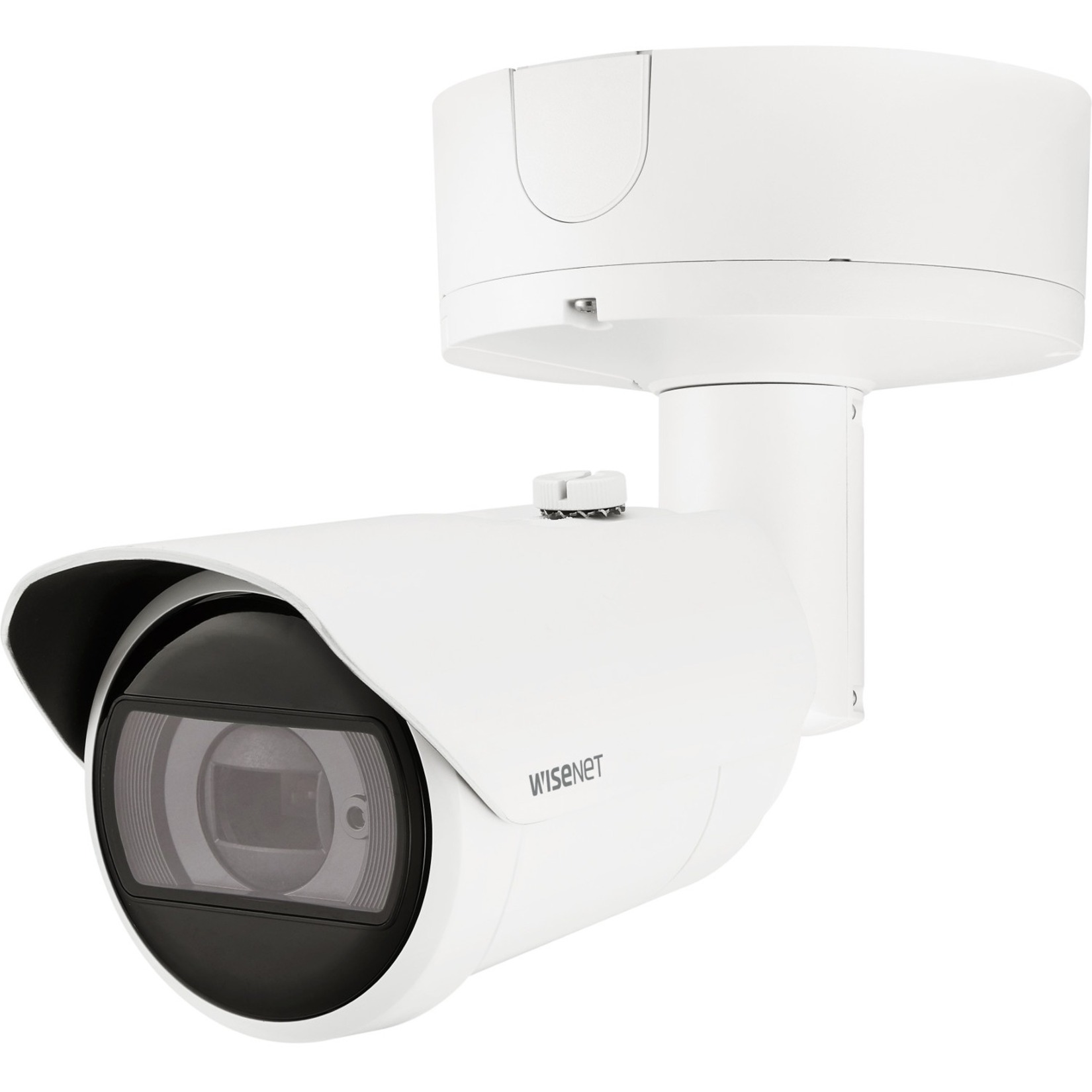 Wisenet XNO-6083R 2 Megapixel Full HD Network Camera - Color - Bullet - White - 164.04 ft Infrared Night Vision - H.265, H.264, Motion JPEG, H.265M, H.265H, H.264M, H.264H - 1920 x 1080 - 2.80 mm- 12 mm Varifocal Lens - 4.3x Optical - 120 fps - CMOS - IK10 - IP66, IP67