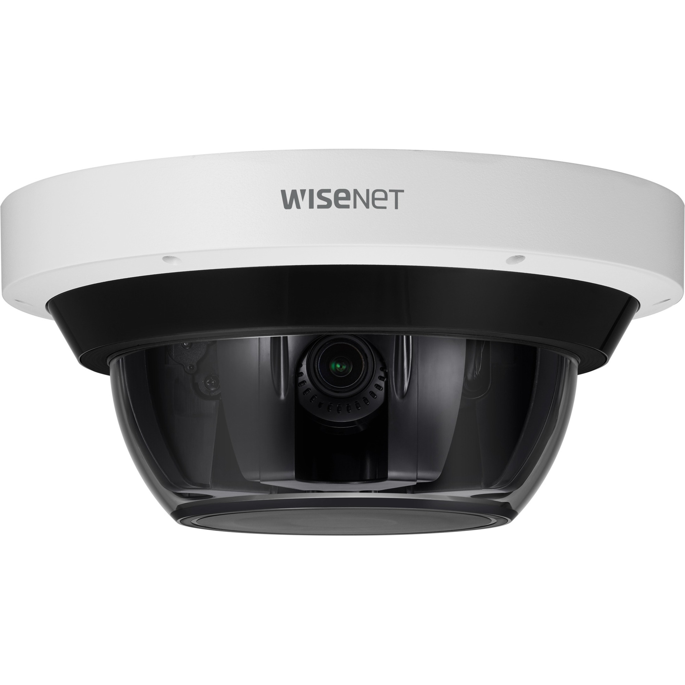 Wisenet PNM-9084RQZ1 2 Megapixel Full HD Network Camera - Color - White - TAA Compliant - 98.43 ft Infrared Night Vision - H.265, H.264, MJPEG, H.265H, H.265B, H.265M, H.264B, H.264H, H.264M - 1920 x 1080 - 3.20 mm- 10 mm Zoom Lens - 3.1x Optical - 60 fps - CMOS - Hanging Mount - IK10 - IP66