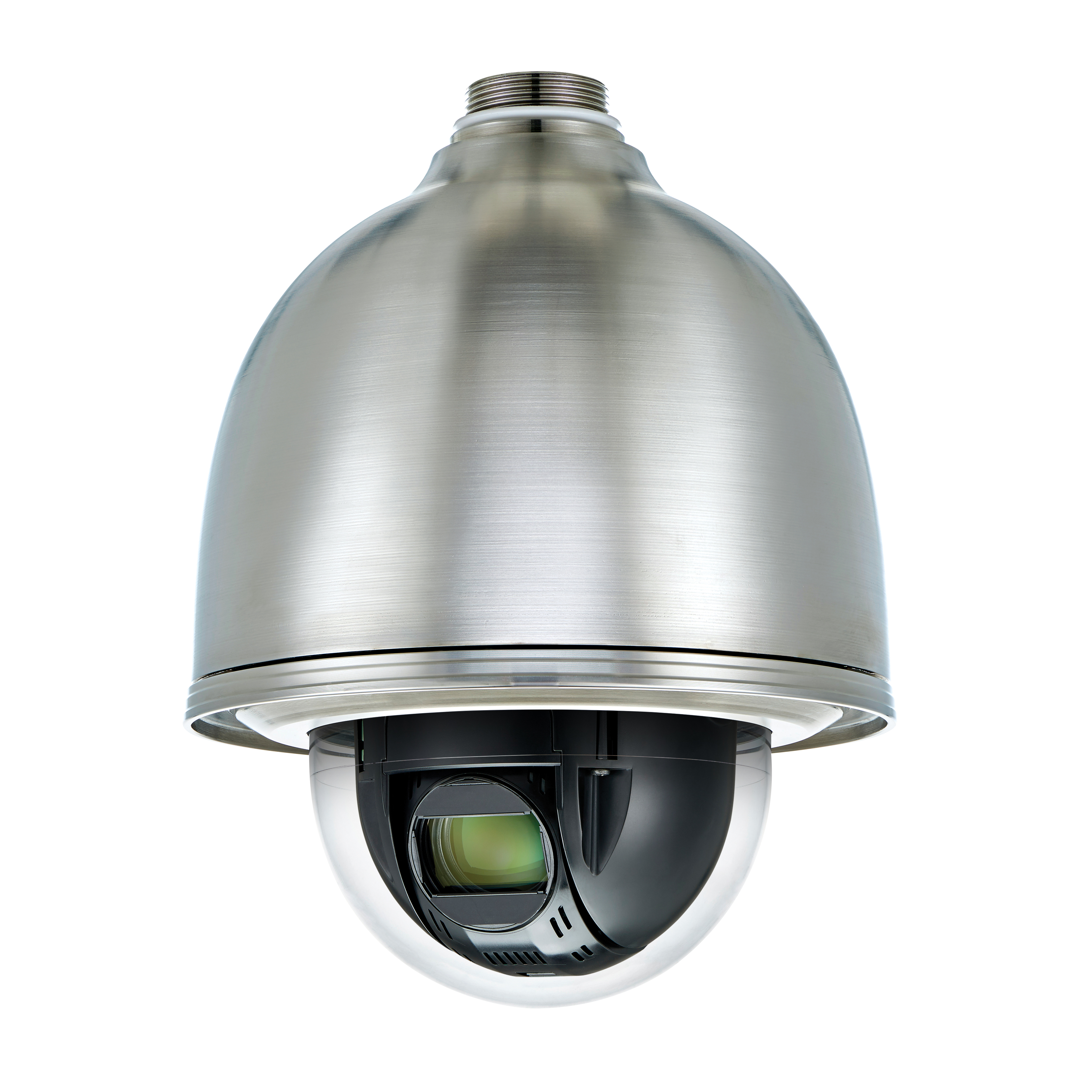 Wisenet QNP-6320HS 2 Megapixel Full HD Network Camera - Color - Silver - H.265, H.264, MJPEG - 1920 x 1080 - 4.44 mm- 142.60 mm Varifocal Lens - 32x Optical - 60 fps - CMOS - IK10 - IP66, IP67