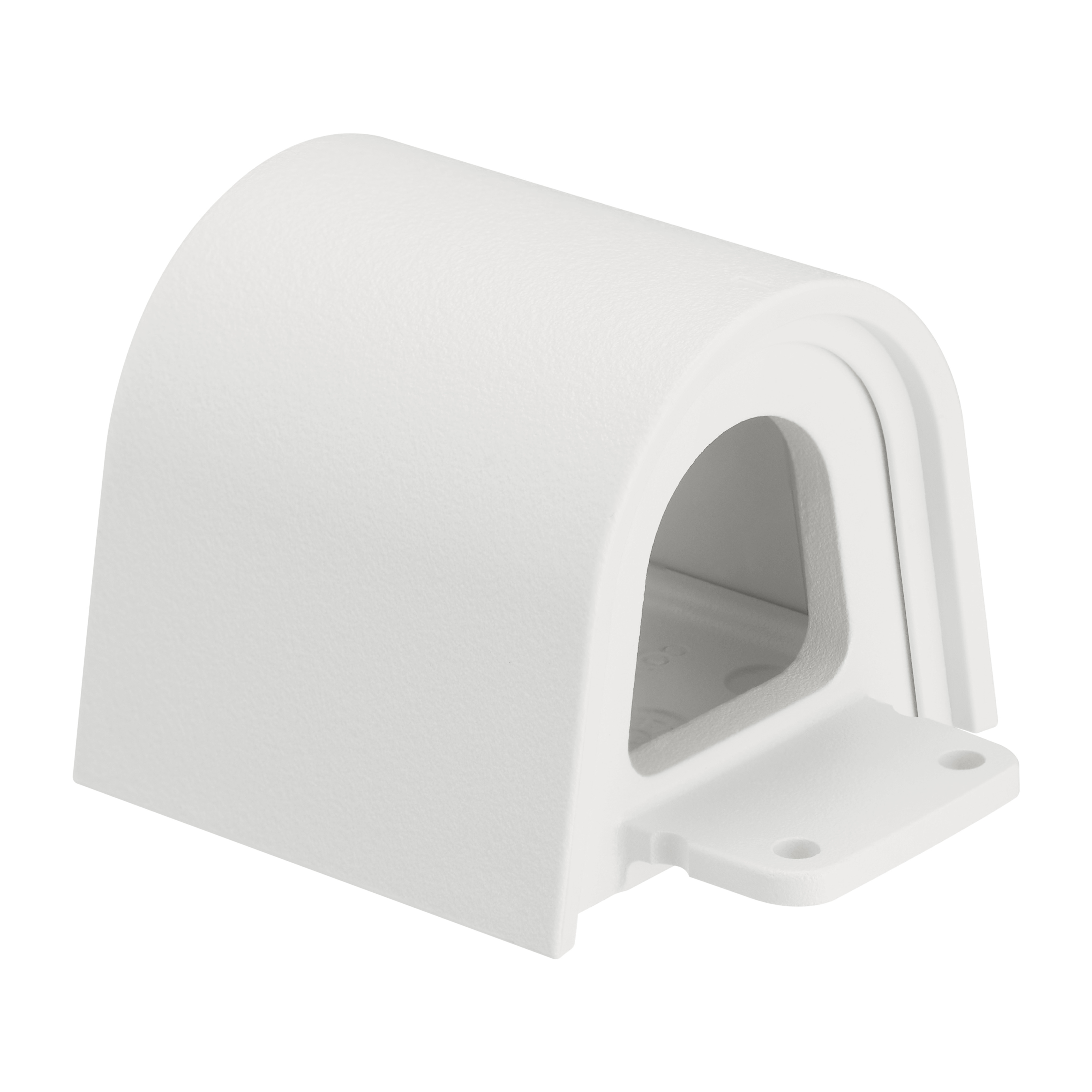Hanwha Techwin Mounting Adapter for Network Camera - White - Aluminum, Polycarbonate