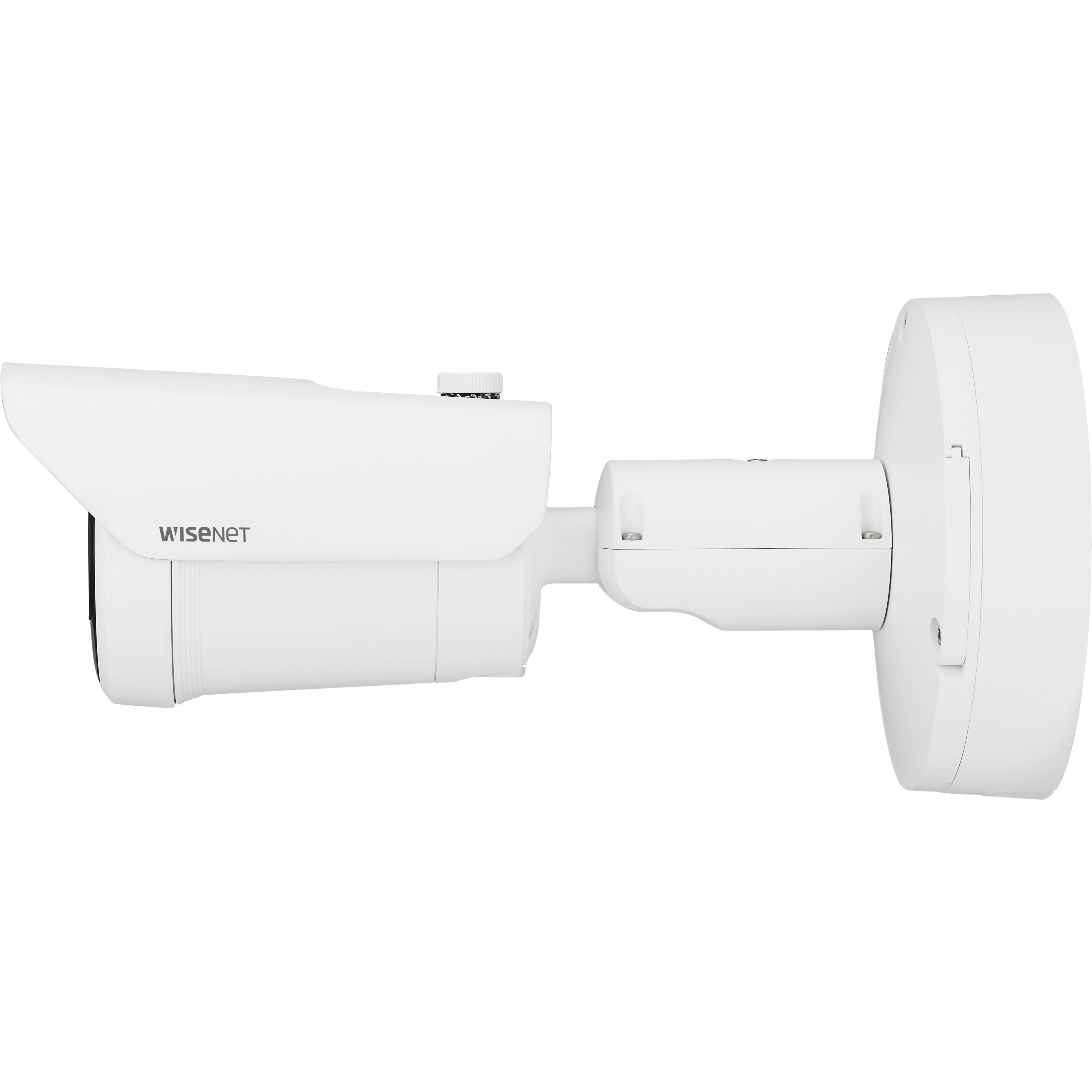 Wisenet XNO-C6083R 2 Megapixel Full HD Network Camera - Color - Bullet - White - 131.23 ft Infrared Night Vision - H.265, H.264, Motion JPEG, H.265M, H.265H, H.264M, H.264H - 1920 x 1080 - 2.80 mm- 12 mm Varifocal Lens - 4.3x Optical - 60 fps - CMOS - IK10 - IP66, IP67