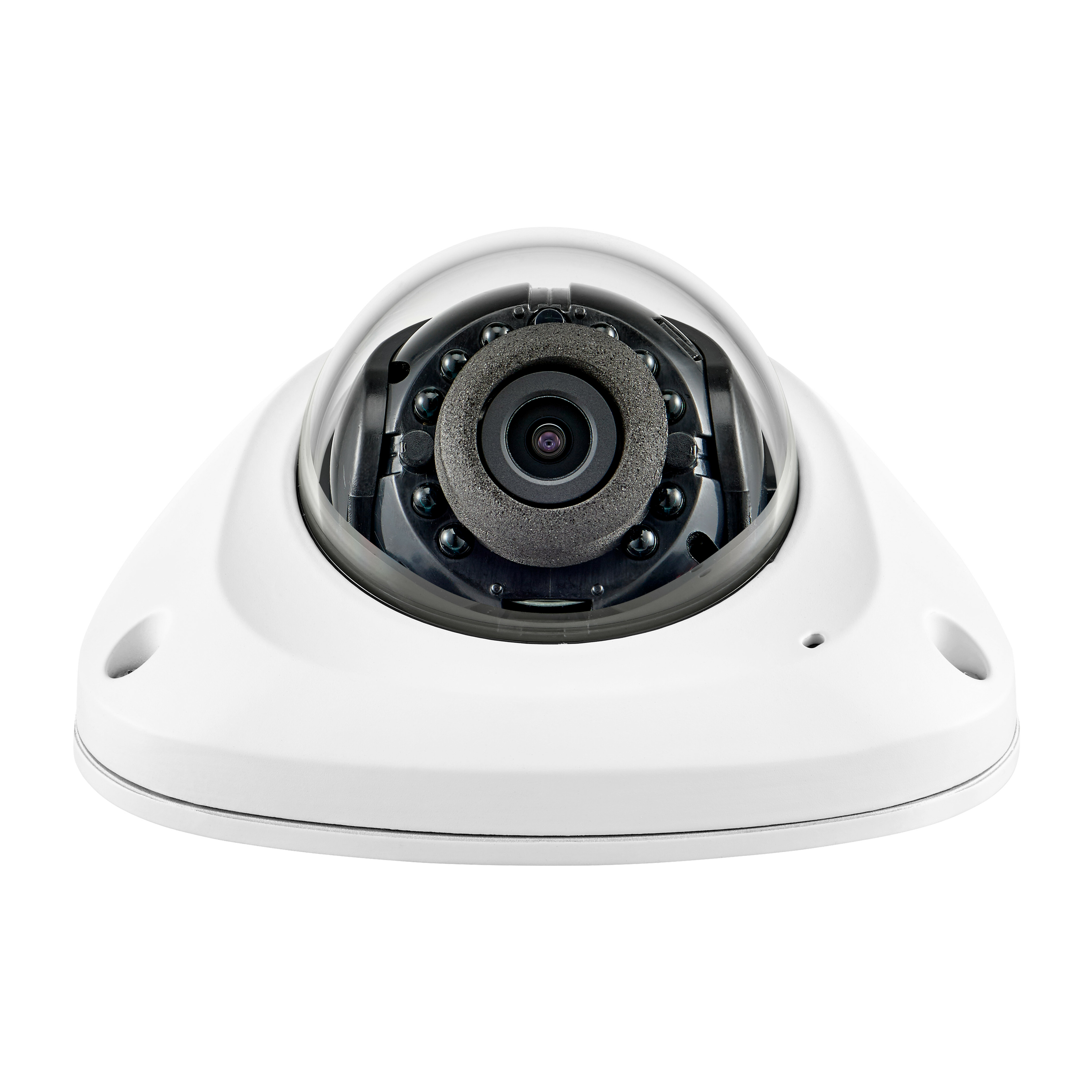 Hanwha Techwin ANV-L6023R 2 Megapixel Outdoor Full HD Network Camera - Color - Dome - White - 49.21 ft Infrared Night Vision - H.264, H.265, Motion JPEG, H.265M, H.265B, H.265H, H.264M, H.264B, H.264H - 1920 x 1080 - 3.60 mm Fixed Lens - 30 fps - CMOS - IK10 - IP66 - Vandal Resistant