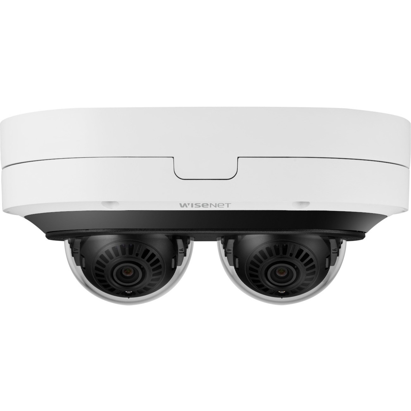 Wisenet PNM-C7083RVD 2 Megapixel Outdoor Full HD Network Camera - Color - Dome - White - TAA Compliant - 82.02 ft Infrared Night Vision - H.265, H.264, MJPEG, H.265B, H.265H, H.265M, H.264B, H.264H, H.264M - 1920 x 1080 - 3 mm- 6 mm Varifocal Lens - 2x Optical - 30 fps - CMOS - Conduit Mount, Gang Box Mount, Parapet Mount, Corner Mount, Pole Mount, Wall Mount, Gooseneck, Pendant Mount - IK10 - IP66 - Vandal Resistant