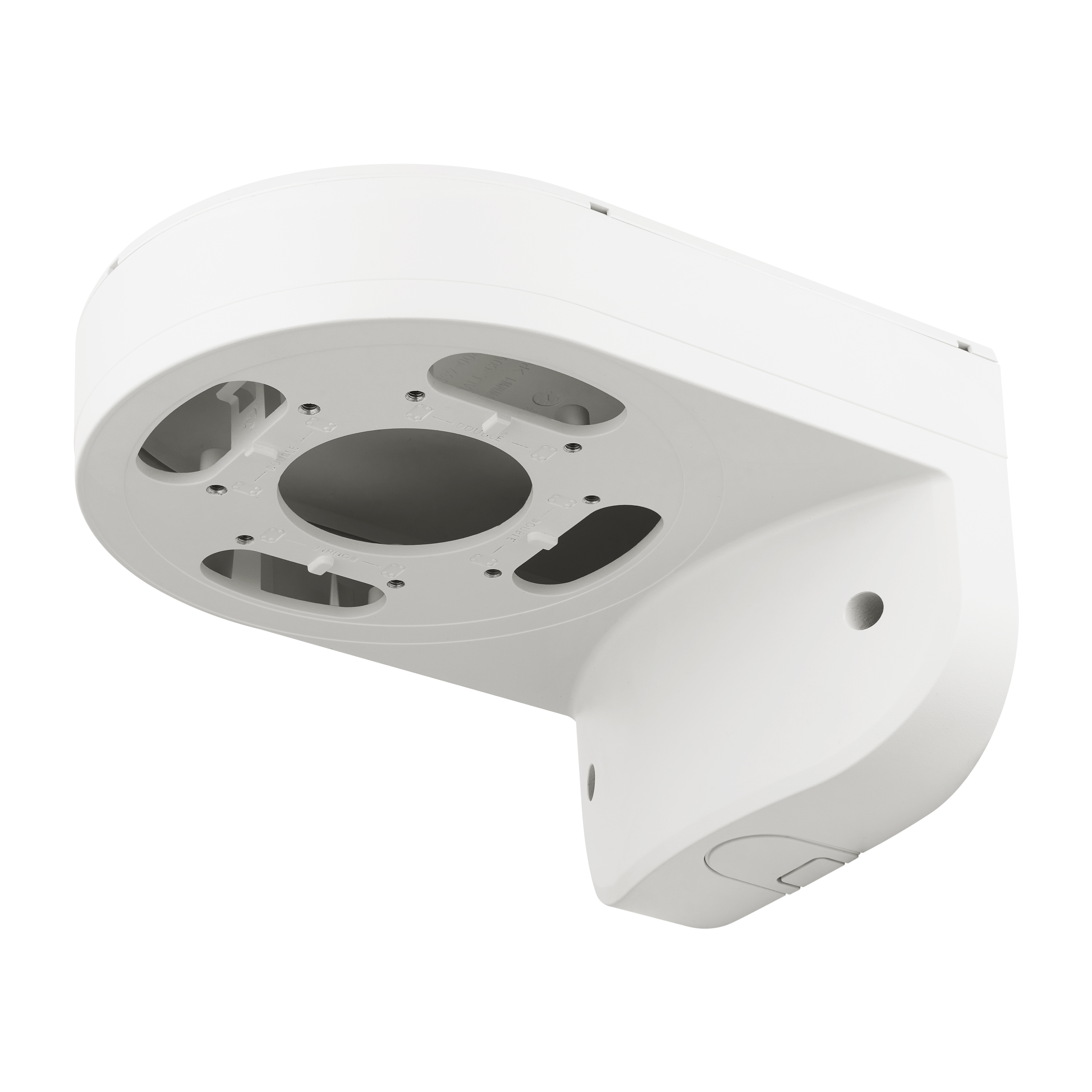 Hanwha Techwin Mounting Bracket for Network Camera - White - Aluminum, Polycarbonate