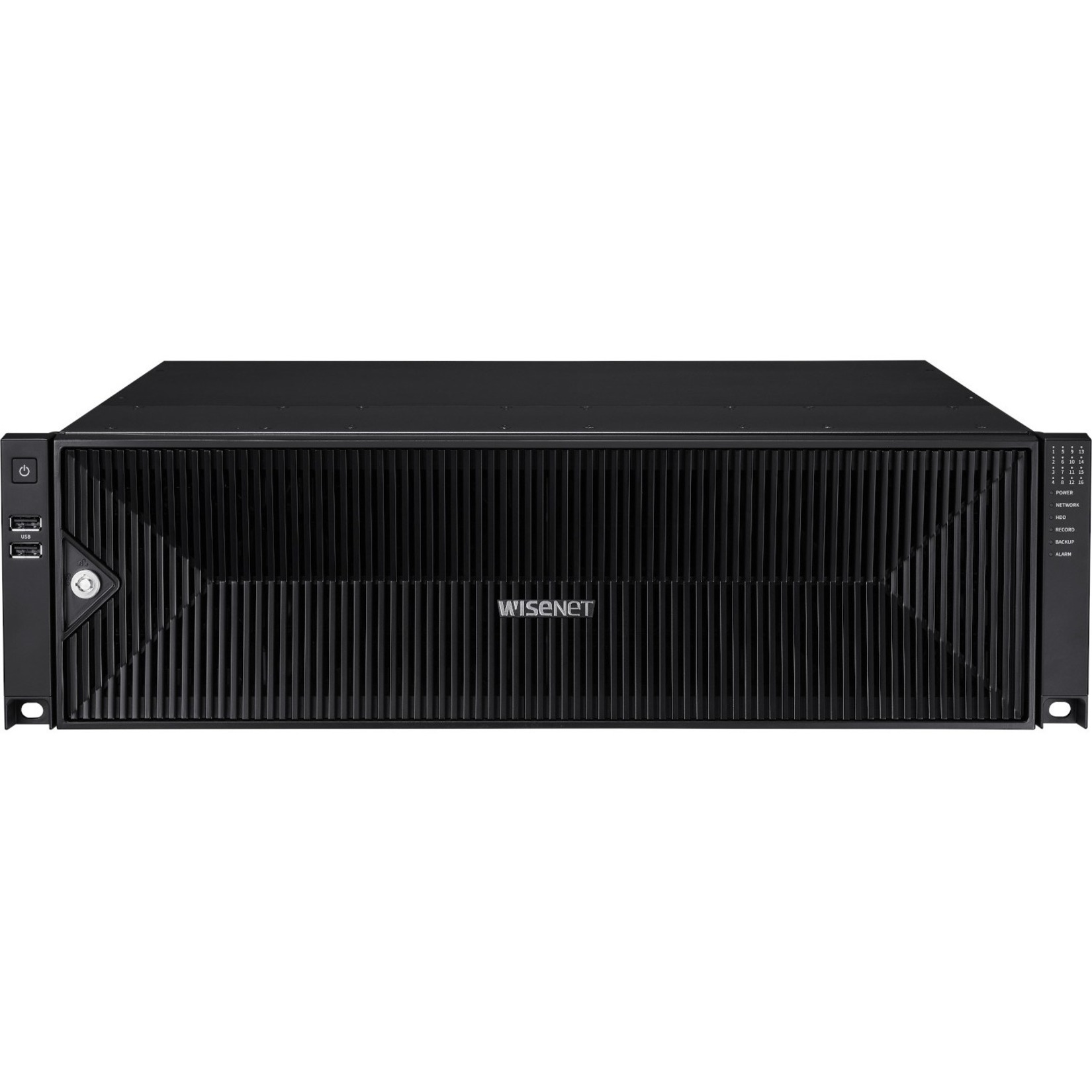 Wisenet 64CH 8K 400Mbps H.265 AI NVR - Network Video Recorder - HDMI - 8K Recording