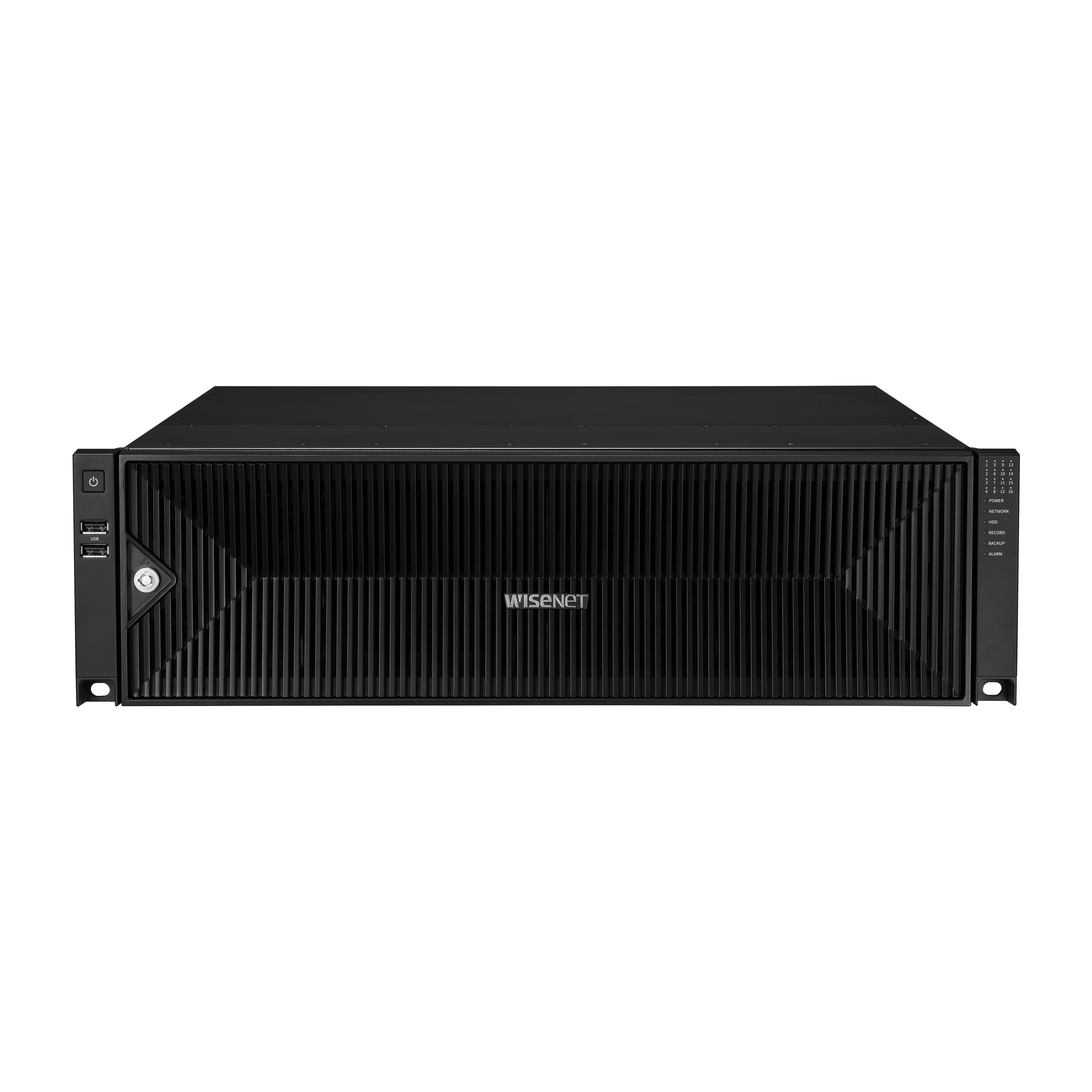 Wisenet 64CH 8K 400Mbps H.265 AI NVR - Network Video Recorder - HDMI - 8K Recording