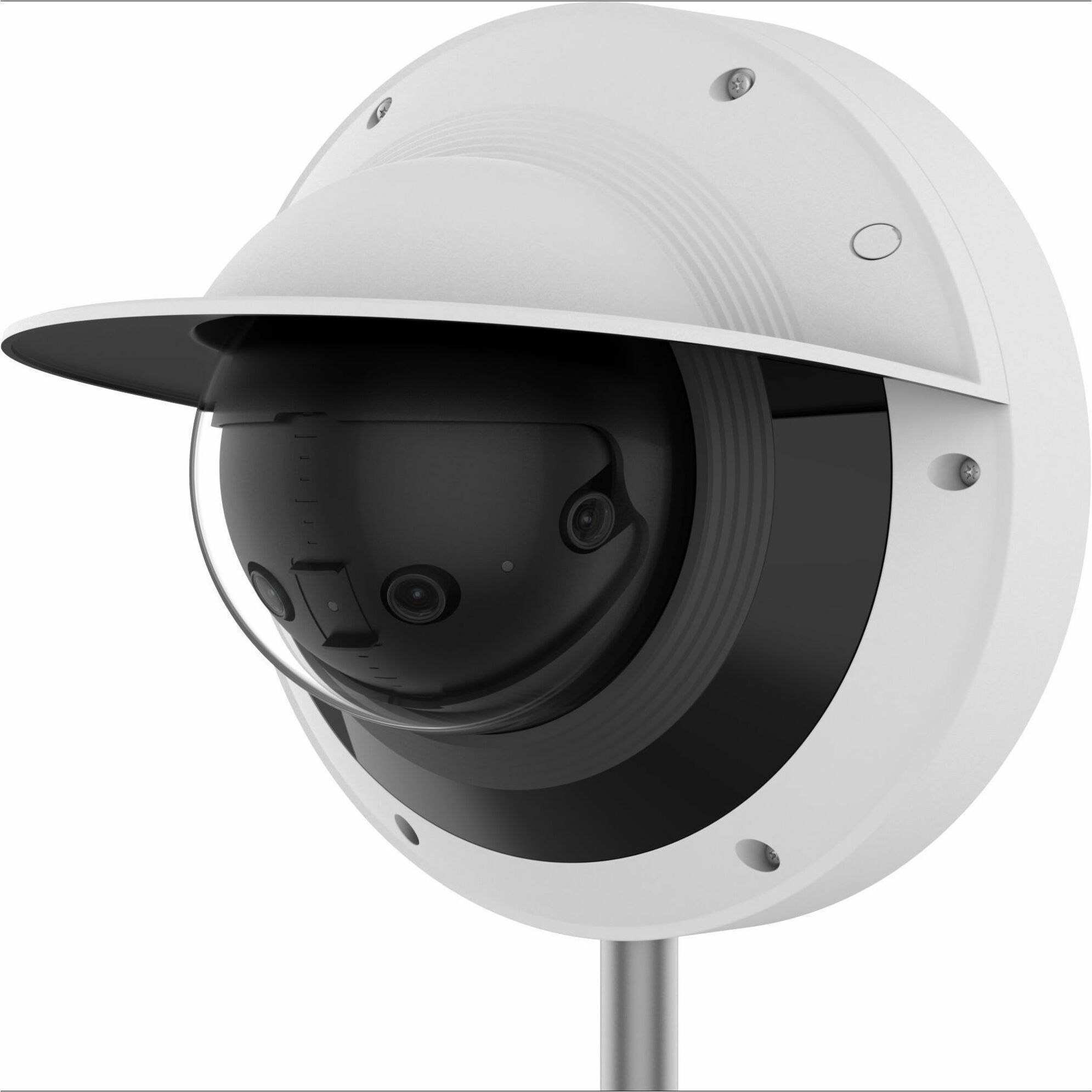Wisenet PNM-C9022RV 8 Megapixel Network Camera - Dome - White - 65.62 ft Infrared Night Vision - H.265, H.264, MJPEG, H.264M, H.264B, H.264H, H.265B, H.265M, H.265H - 5120 x 1568 - 2.80 mm Fixed Lens - 20 fps - CMOS - USB - IK10 - IP66