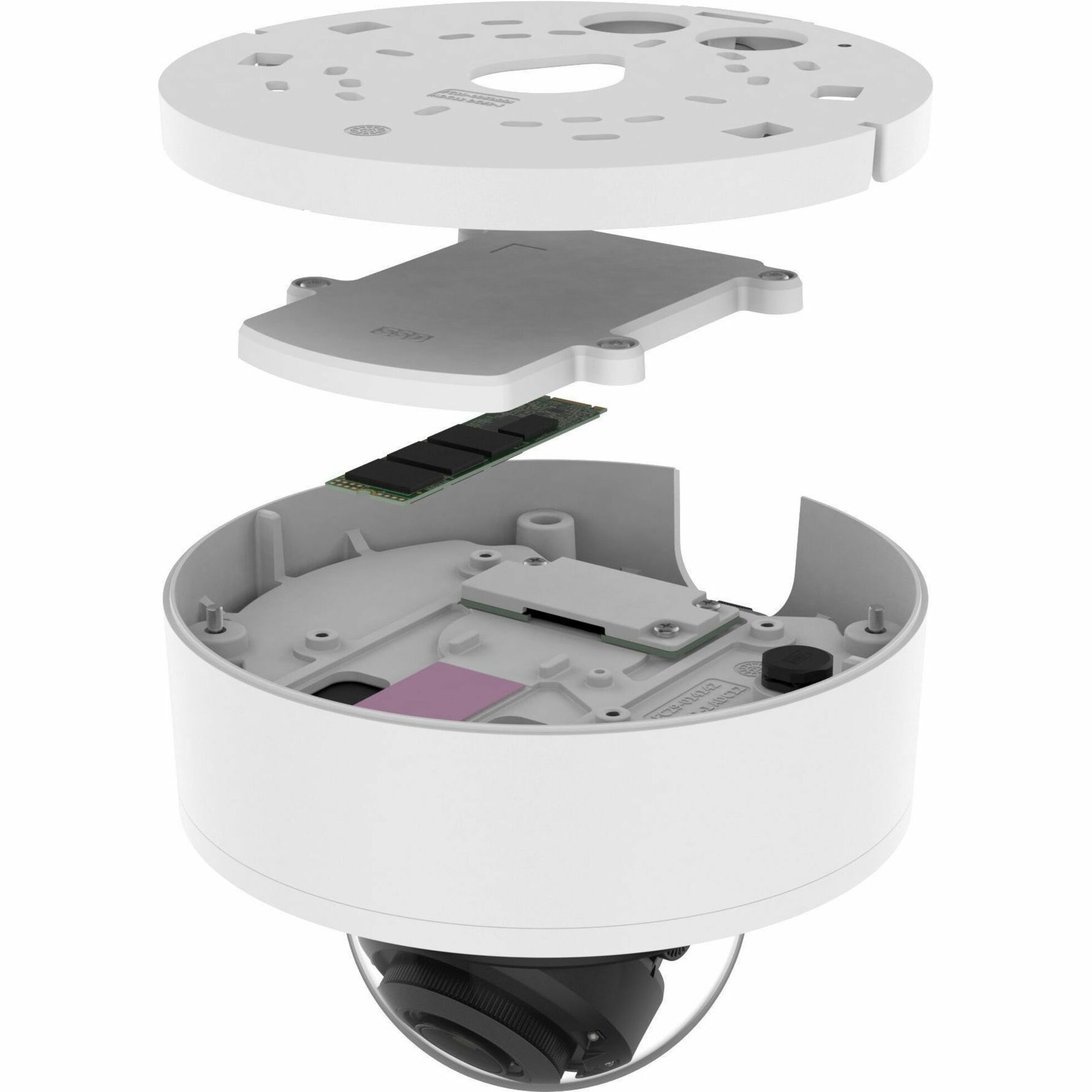 Hanwha PNV-A6081R-E2T 2 Megapixel Outdoor Full HD Network Camera - Color - Dome - White, Silver - 131.23 ft Infrared/Color Night Vision - H.265, H.264, H.264M, H.264H, MJPEG - 1920 x 1080 - 4.38 mm- 9.33 mm Varifocal Lens - 2.1x Optical - 120 fps - CMOS - Gigabit Ethernet - Conduit Mount, Gang Box Mount, Hanging Mount - IK10 - IP66, IP67, IP6K9K