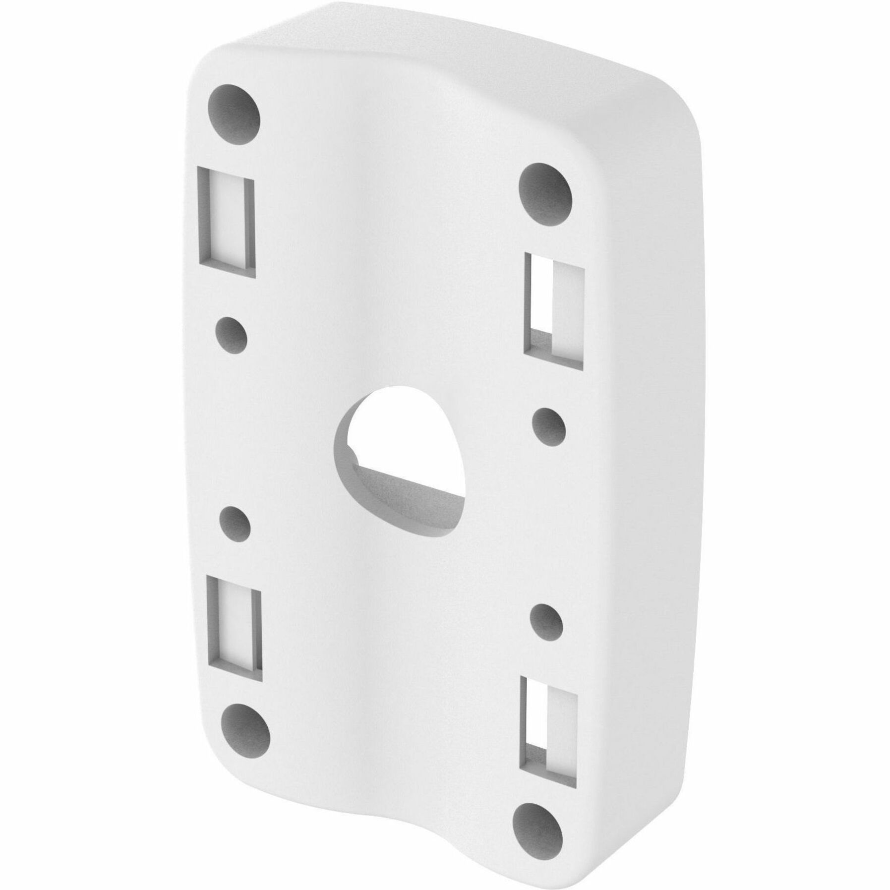 Hanwha Mounting Adapter for Network Camera, Wall Mount - White - Aluminum