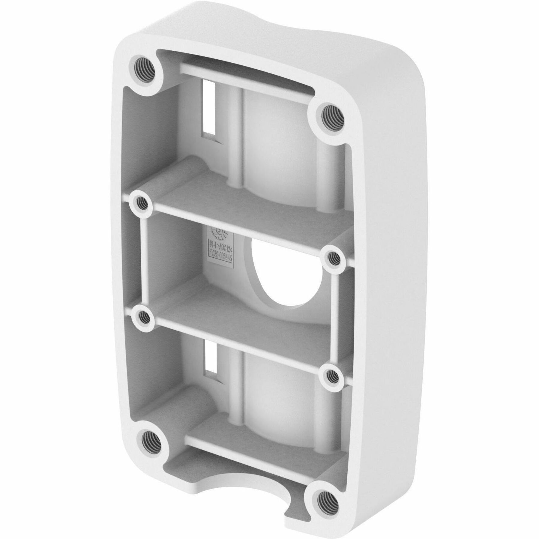 Hanwha Mounting Adapter for Network Camera, Wall Mount - White - Aluminum