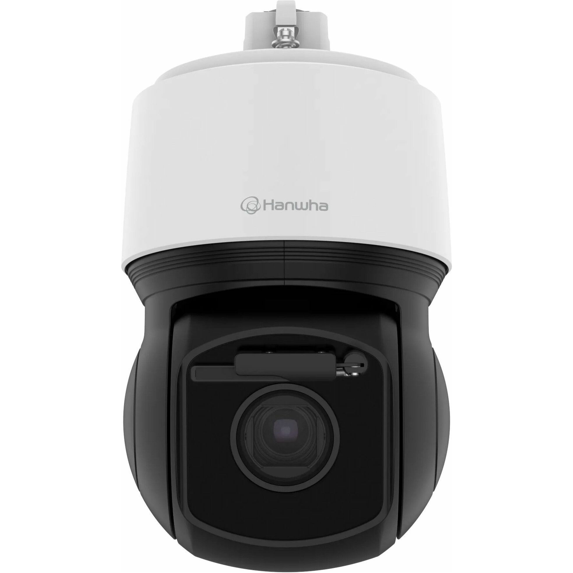 Hanwha XNP-C6403RW 2 Megapixel Outdoor Full HD Network Camera - Color - Dome - Black, White - 656.17 ft Infrared Night Vision - H.264, H.265, MJPEG, H.264M, H.264B, H.264H, H.265M, H.265B, H.265H - 1920 x 1080 - 4.25 mm- 170 mm Varifocal Lens - 40x Optical - 60 fps - CMOS - Fast Ethernet - IK10 - IP66