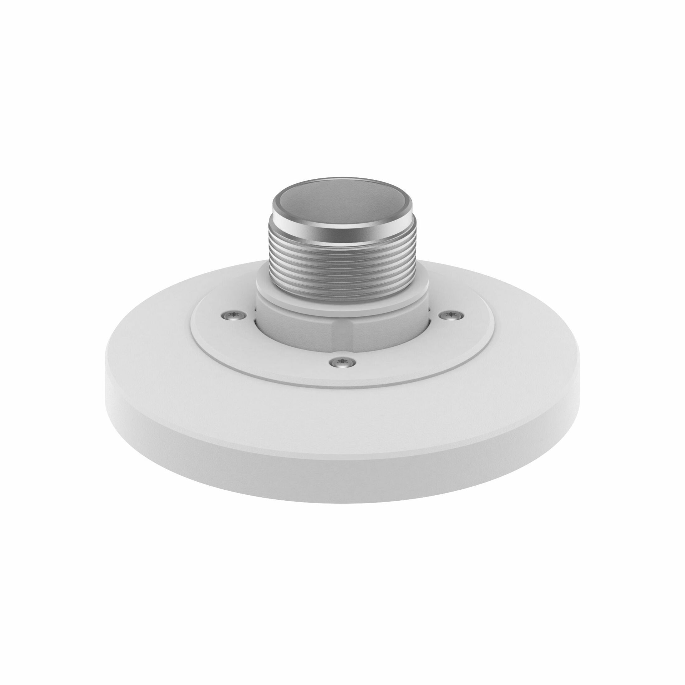 Hanwha Techwin Mounting Adapter for Network Camera - White - Aluminum, Plastic