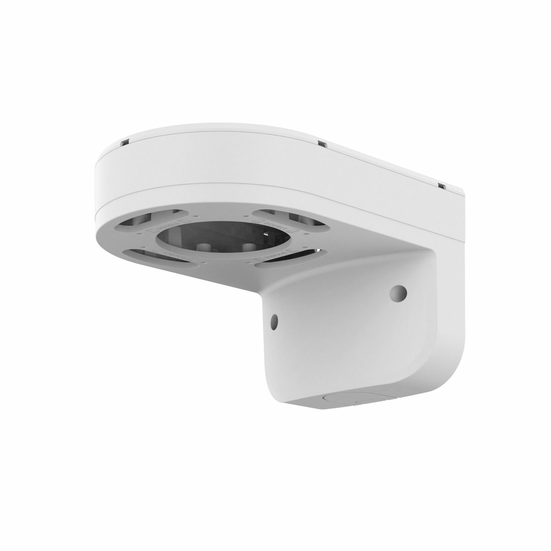 Hanwha Wall Mount - White - Aluminum, Polycarbonate