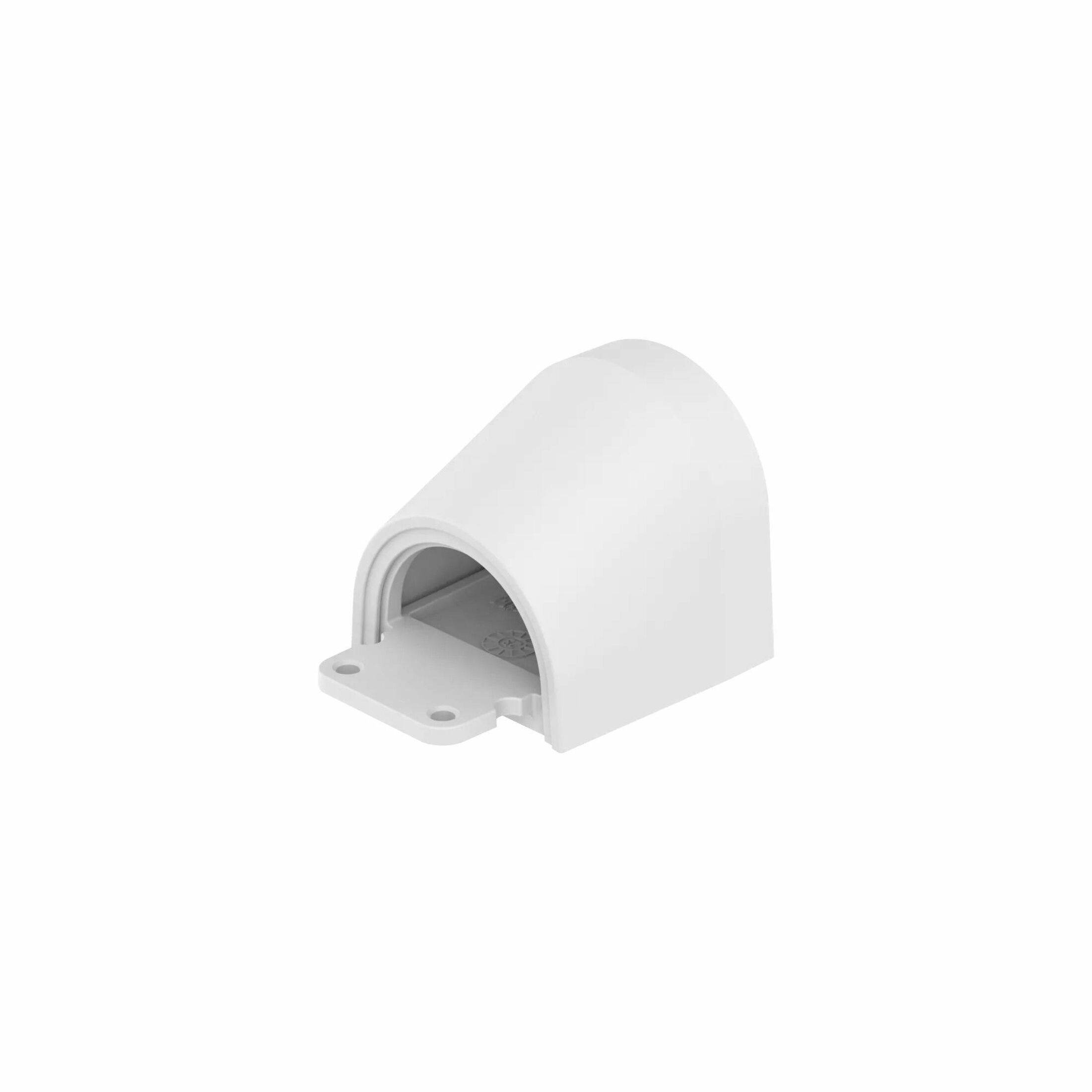 Hanwha Mounting Plate for Surveillance Camera, Security Camera - White - Aluminum, Plastic