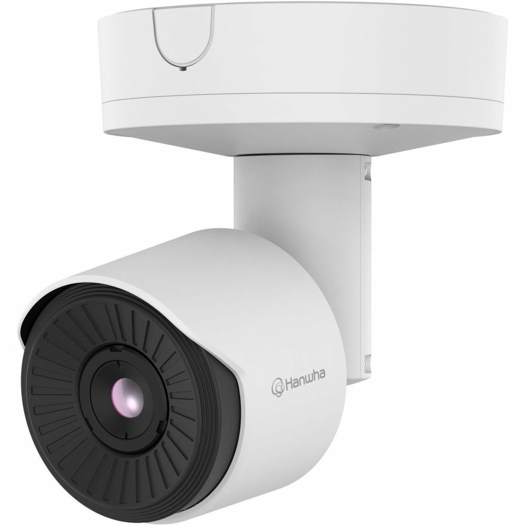 Wisenet TNO-C3012TRA Network Camera - Color - Bullet - White - TAA Compliant - H.265, H.265M, H.265B, H.265H, H.264, H.264M, H.264B, H.264H, MJPEG Fixed Lens - 8 fps - Gigabit Ethernet - USB - Backbox Mount - IK10 - IP66