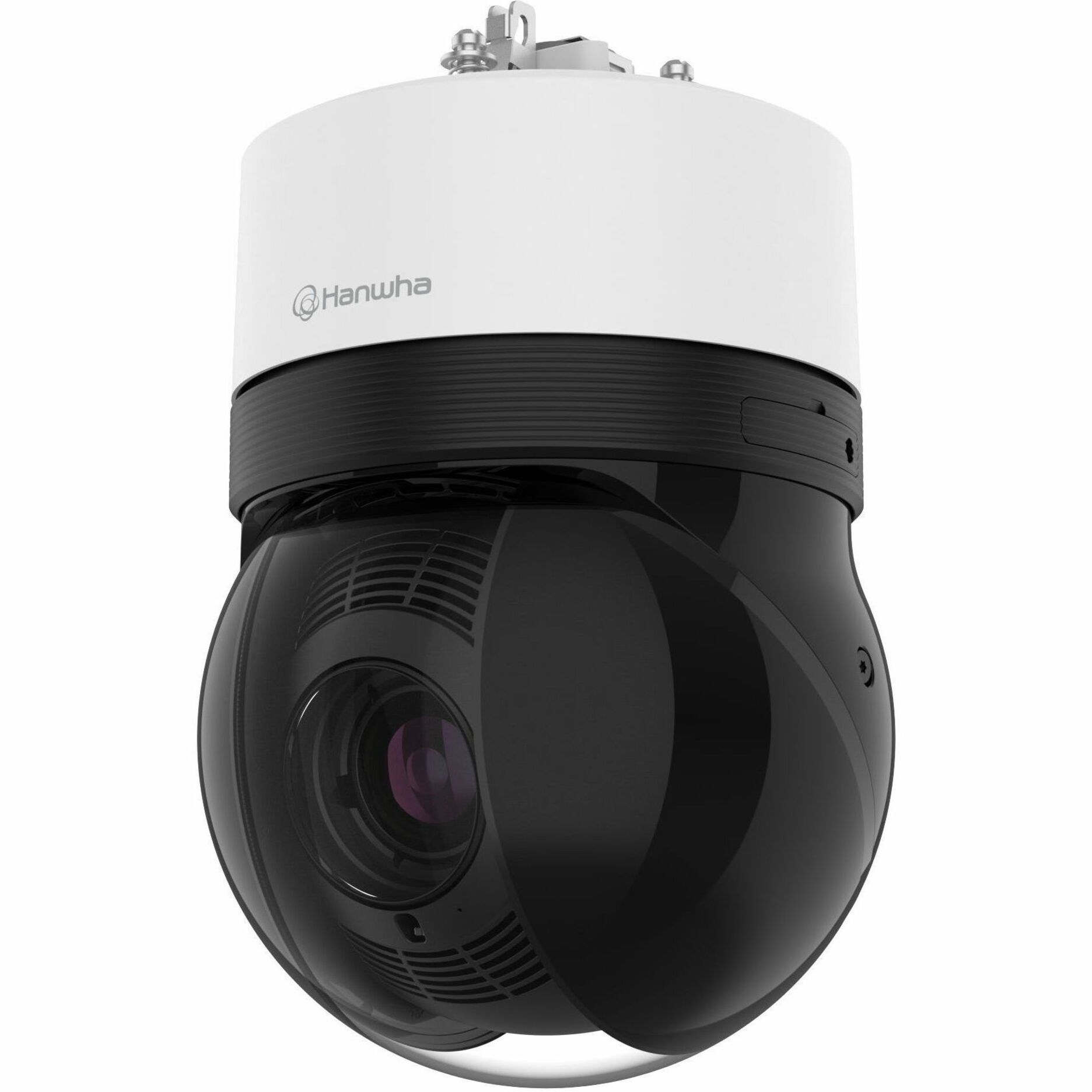 Hanwha XNP-C9310R 8 Megapixel 4K Network Camera - Color - White - TAA Compliant - 820.21 ft Infrared Night Vision - H.265, H.264, H.265M, H.265B, H.265H, H.264M, H.264B, H.264H, MJPEG - 3840 x 2160 - 6.91 mm- 214.70 mm Varifocal Lens - 31x Optical - 30 fps - CMOS - Fast Ethernet - IK10 - IP66, IP67 - Back Light Compensation (BLC), Highlight Compensation (HLC), Wide Dynamic Range, Privacy Masking, Motion Detection, Defog, Digital Image Stabilization, Digital Noise Reduction, Day/Night, Vehic