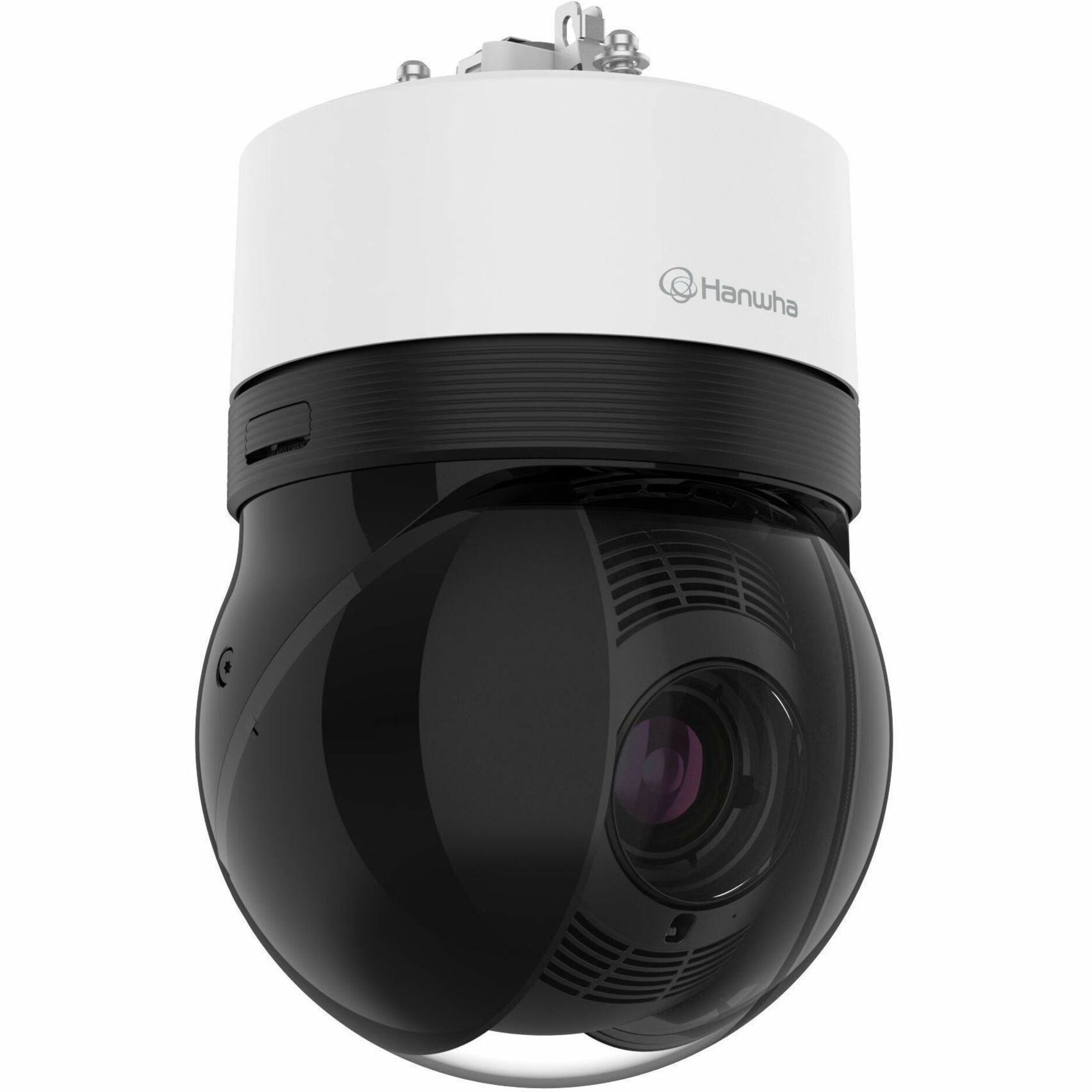 Hanwha XNP-C9310R 8 Megapixel 4K Network Camera - Color - White - TAA Compliant - 820.21 ft Infrared Night Vision - H.265, H.264, H.265M, H.265B, H.265H, H.264M, H.264B, H.264H, MJPEG - 3840 x 2160 - 6.91 mm- 214.70 mm Varifocal Lens - 31x Optical - 30 fps - CMOS - Fast Ethernet - IK10 - IP66, IP67 - Back Light Compensation (BLC), Highlight Compensation (HLC), Wide Dynamic Range, Privacy Masking, Motion Detection, Defog, Digital Image Stabilization, Digital Noise Reduction, Day/Night, Vehic