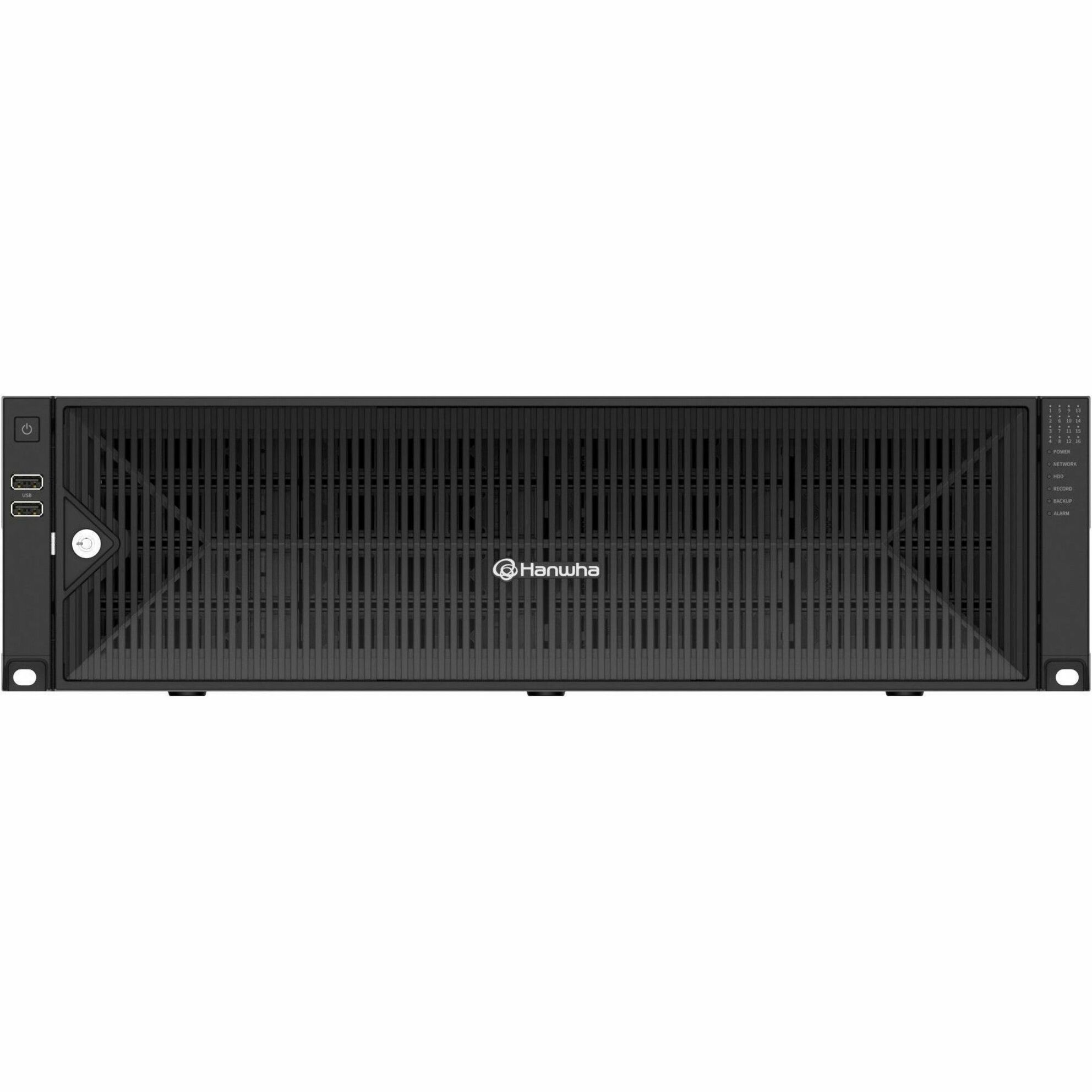 Wisenet XRN-6420DB4 64ch NVR - Network Video Recorder - HDMI - 8K Recording
