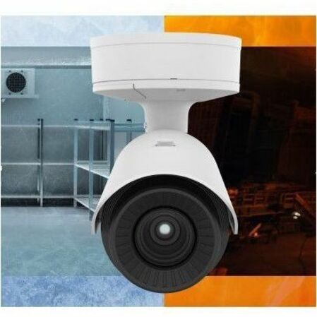 Hanwha TNO-C3032TRA Network Camera - Color - Bullet - White - 9.70 mm Fixed Lens - 8 fps - Gigabit Ethernet - USB - IK10 - IP66