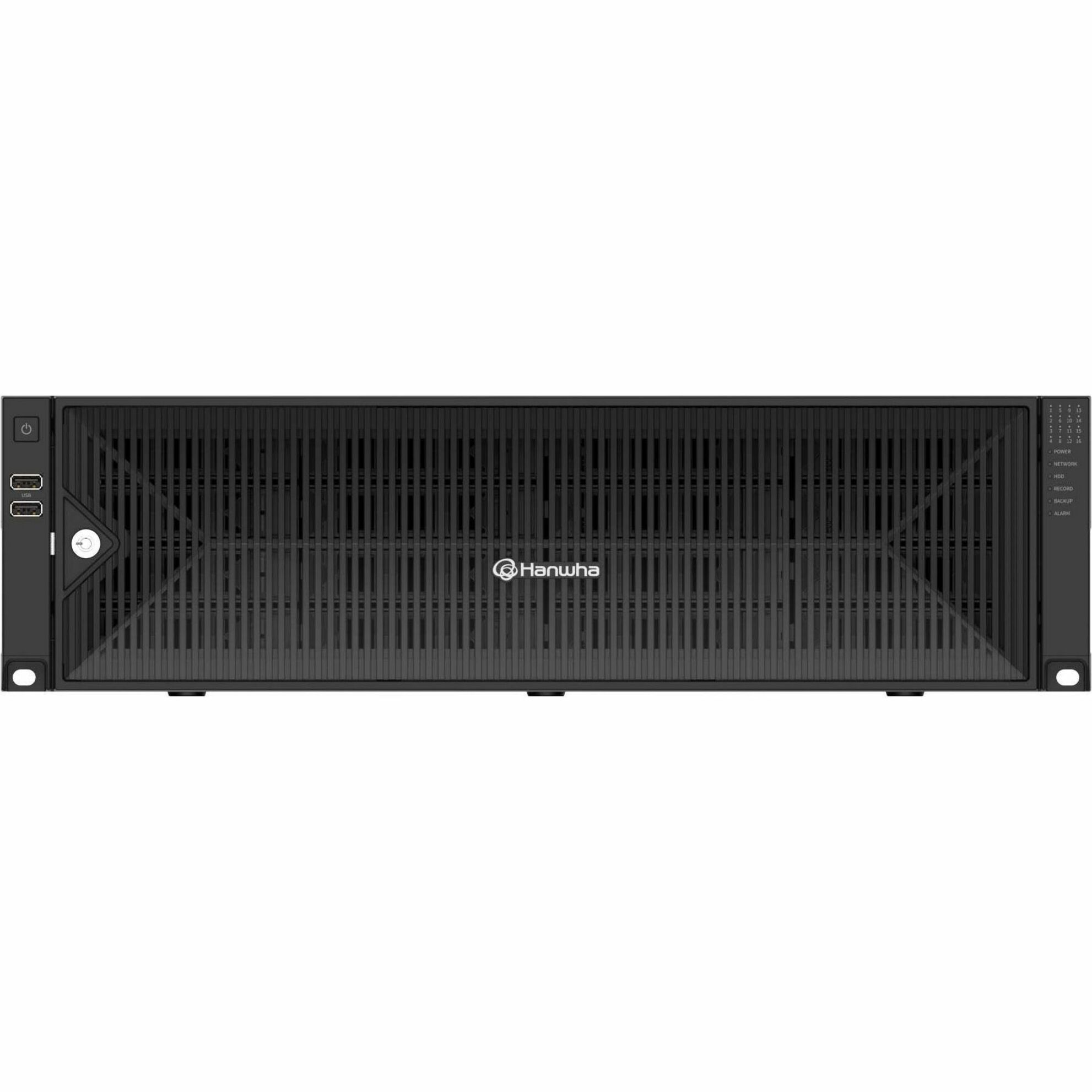 Hanwha XRN-3220B4 32 Ch NVR - Network Video Recorder - HDMI - 8K Recording