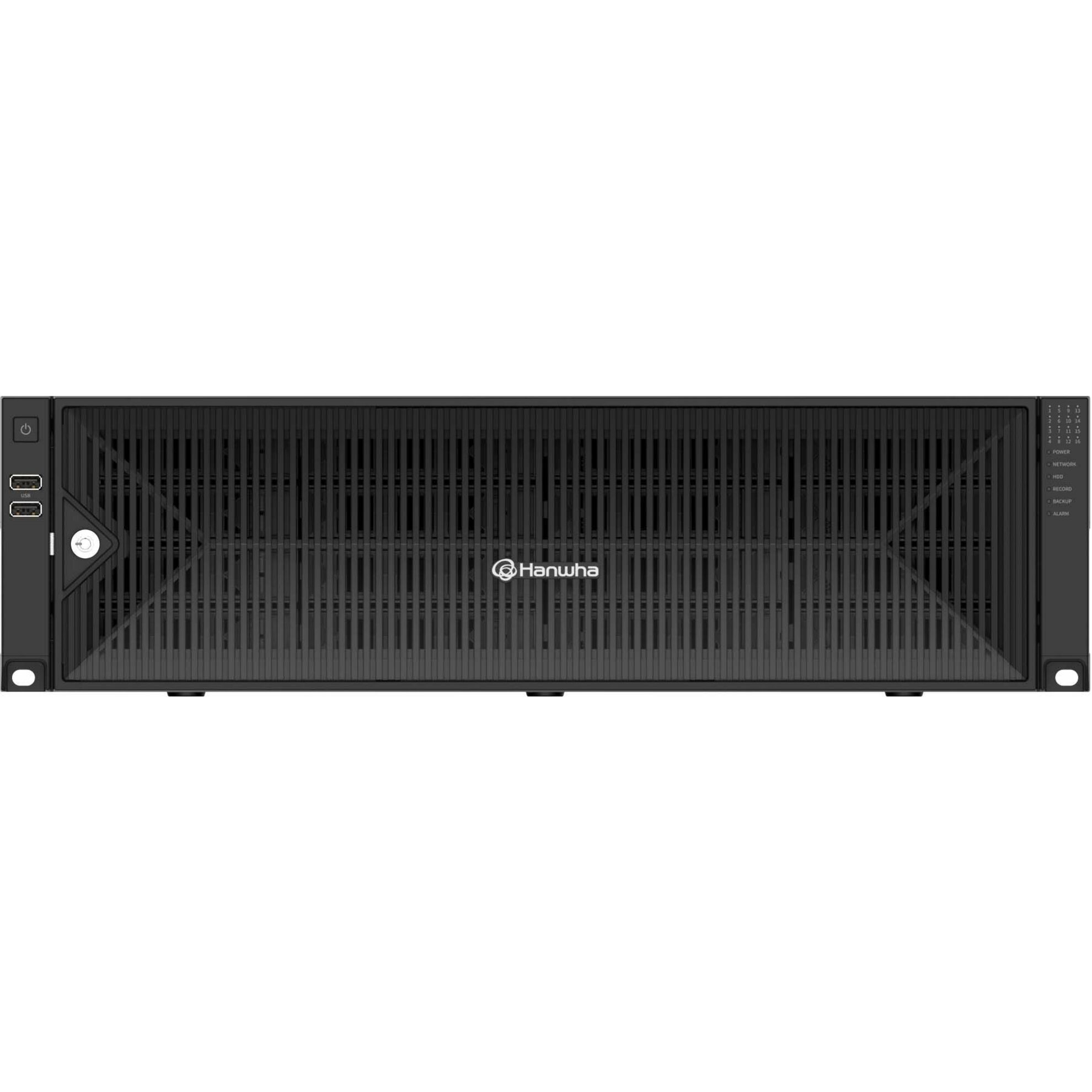 Hanwha XRN-3220B4 32 Ch NVR - Network Video Recorder - HDMI - 8K Recording