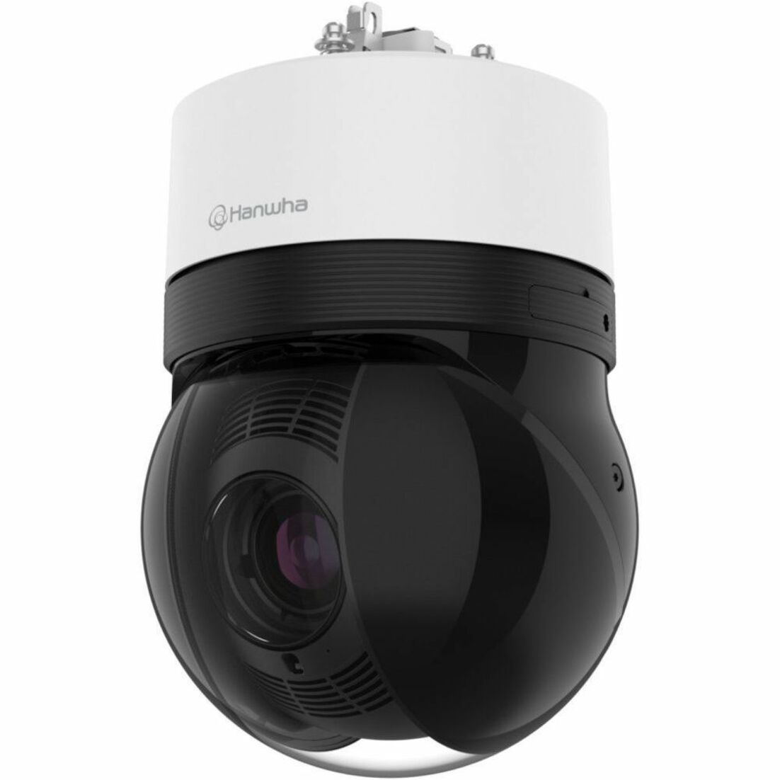 Hanwha XNP-C7310R 4 Megapixel Network Camera - Color - Dome - White - 984 ft Infrared Night Vision - H.264, H.265, MJPEG, H.264B, H.264H, H.264M, H.265M, H.265H, H.265B - 2592 x 1520 - 6.91 mm- 214.70 mm Varifocal Lens - 31x Optical - 60 fps - CMOS - Fast Ethernet - IK10 - IP66, IP67
