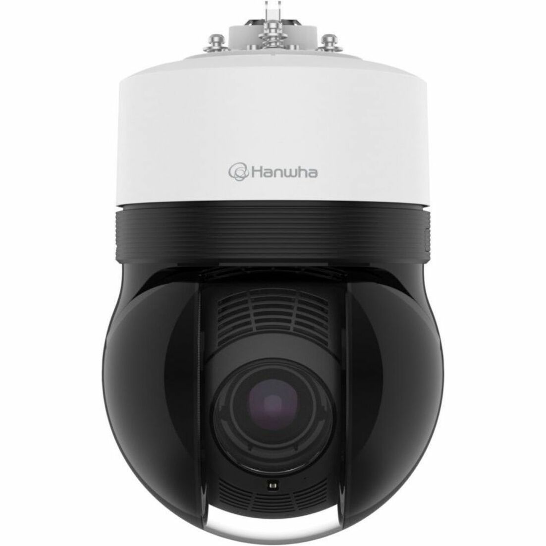 Hanwha XNP-C7310R 4 Megapixel Network Camera - Color - Dome - White - 984 ft Infrared Night Vision - H.264, H.265, MJPEG, H.264B, H.264H, H.264M, H.265M, H.265H, H.265B - 2592 x 1520 - 6.91 mm- 214.70 mm Varifocal Lens - 31x Optical - 60 fps - CMOS - Fast Ethernet - IK10 - IP66, IP67