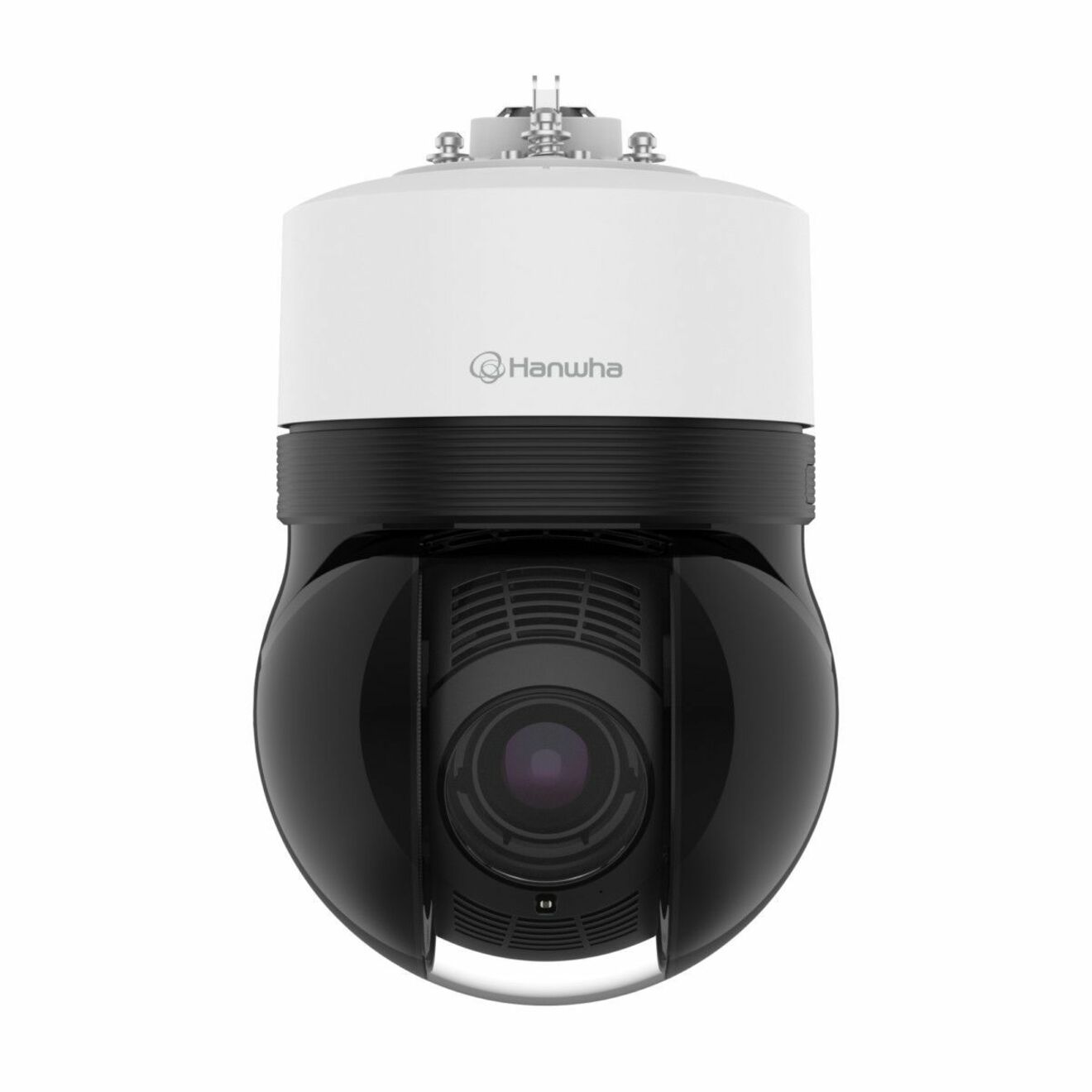 Hanwha XNP-C7310R 4 Megapixel Network Camera - Color - Dome - White - 984 ft Infrared Night Vision - H.264, H.265, MJPEG, H.264B, H.264H, H.264M, H.265M, H.265H, H.265B - 2592 x 1520 - 6.91 mm- 214.70 mm Varifocal Lens - 31x Optical - 60 fps - CMOS - Fast Ethernet - IK10 - IP66, IP67