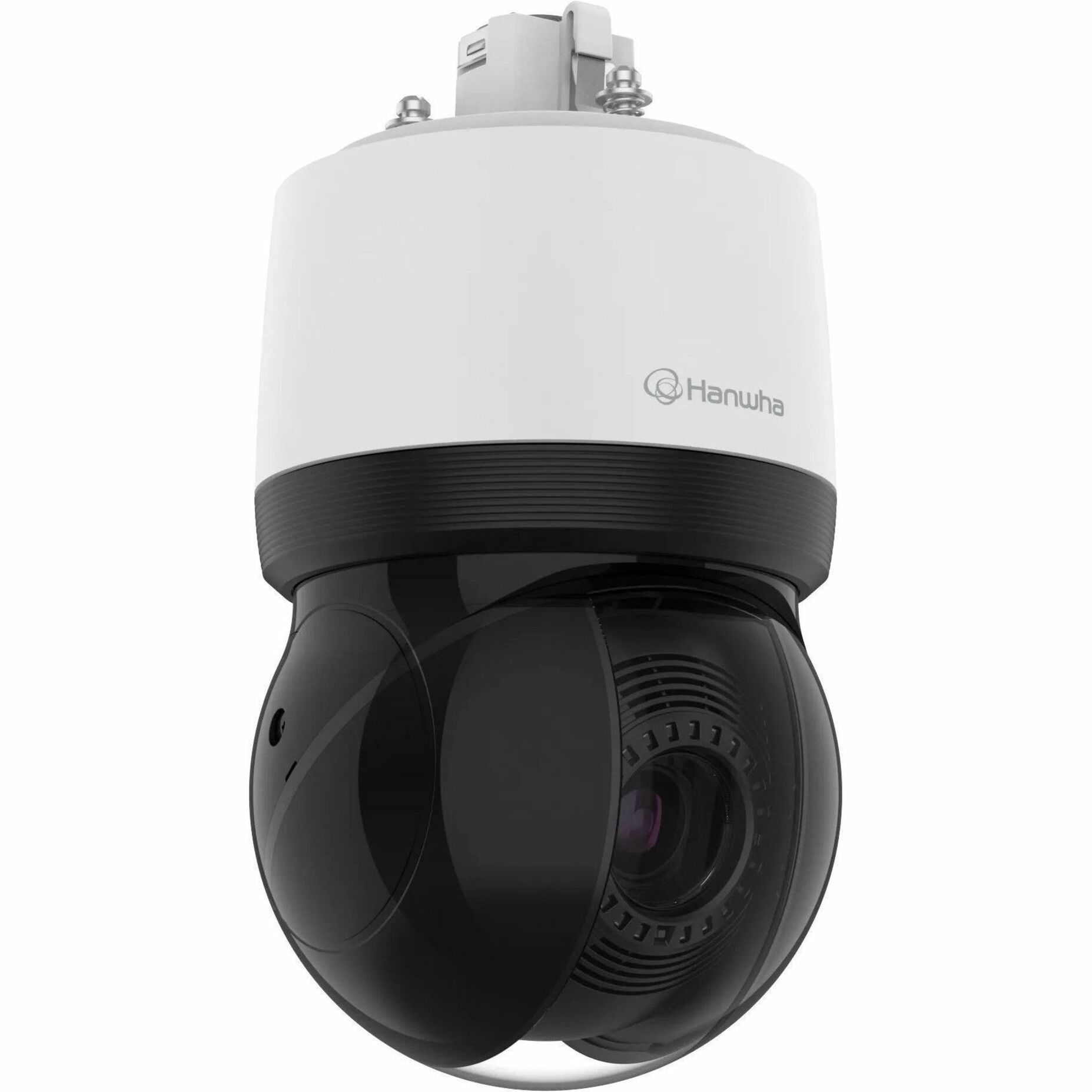 Hanwha XNP-C7310R 4 Megapixel Network Camera - Color - Dome - White - 984 ft Infrared Night Vision - H.264, H.265, MJPEG, H.264B, H.264H, H.264M, H.265M, H.265H, H.265B - 2592 x 1520 - 6.91 mm- 214.70 mm Varifocal Lens - 31x Optical - 60 fps - CMOS - Fast Ethernet - IK10 - IP66, IP67