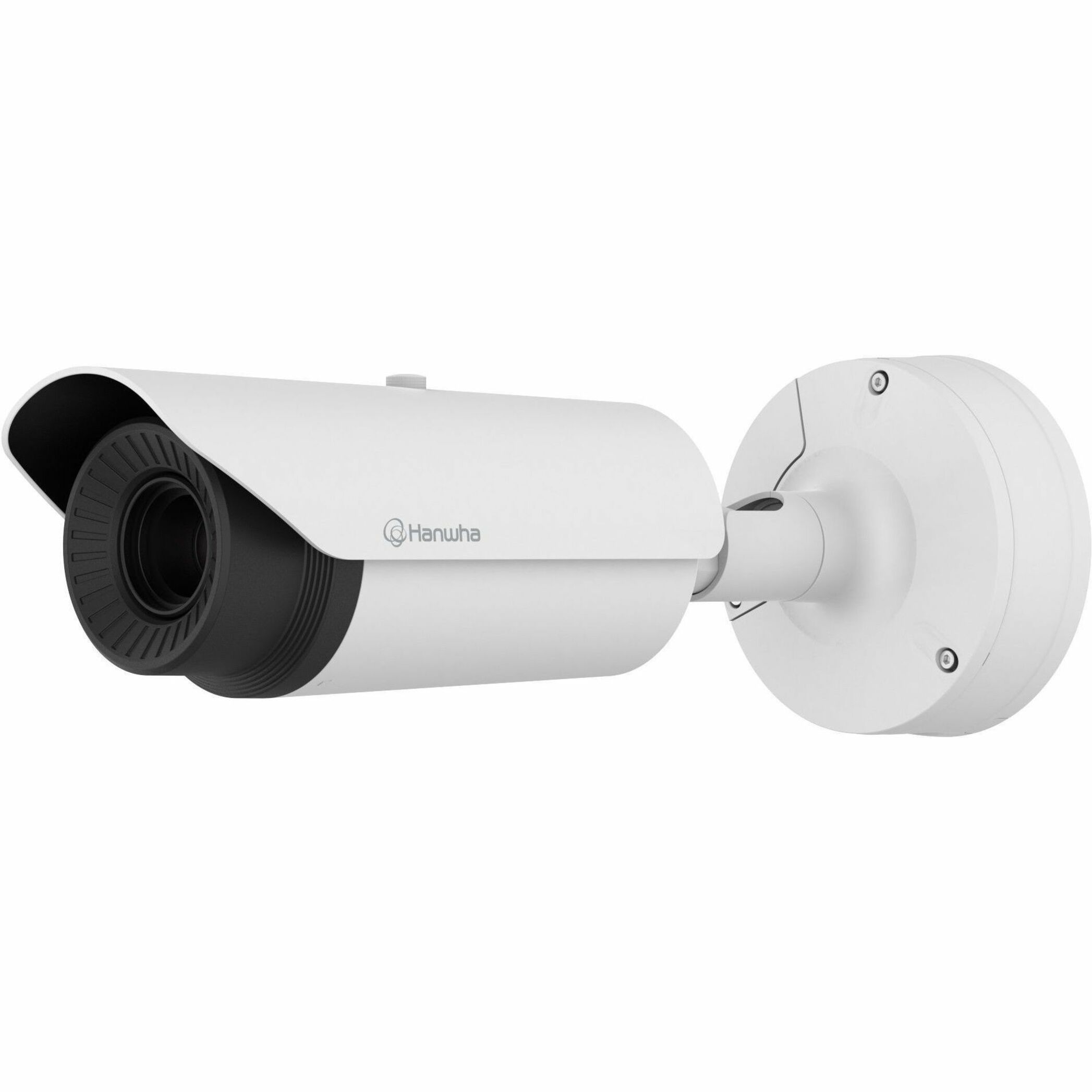 Wisenet TNO-L4040TR Network Camera - Bullet - White - TAA Compliant - H.265, H.264, MJPEG, H.265B, H.265M, H.265H, H.264B, H.264H, H.264M Fixed Lens - 8 fps - Fast Ethernet - USB - IK10 - IP66 - Audio Support - Day/Night, Removable IR Cut-off Filter, Wide Dynamic Range, Motion Detection, Tamper Detection, Audio Detection, Digital Image Stabilization, Privacy Masking, Mirror, Tampering Alarm, Shock Detection, ...