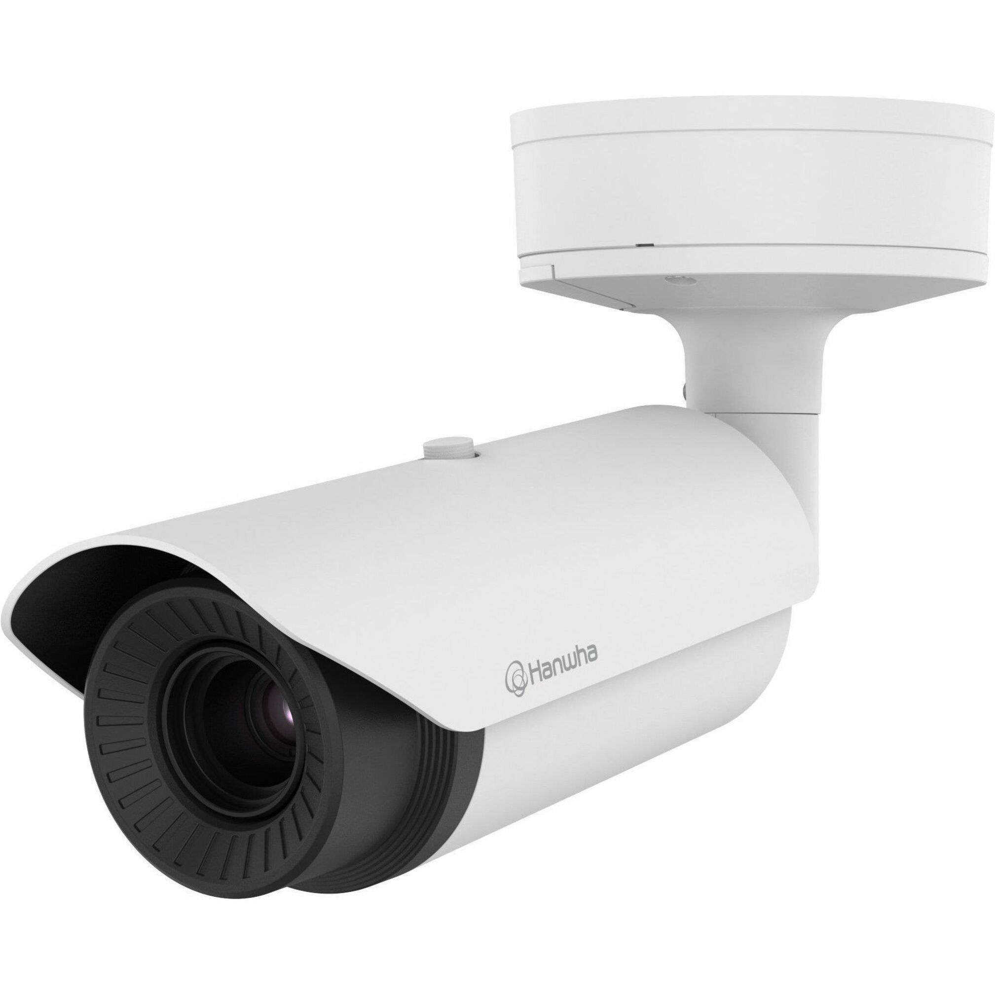 Wisenet TNO-L4040TR Network Camera - Bullet - White - TAA Compliant - H.265, H.264, MJPEG, H.265B, H.265M, H.265H, H.264B, H.264H, H.264M Fixed Lens - 8 fps - Fast Ethernet - USB - IK10 - IP66 - Audio Support - Day/Night, Removable IR Cut-off Filter, Wide Dynamic Range, Motion Detection, Tamper Detection, Audio Detection, Digital Image Stabilization, Privacy Masking, Mirror, Tampering Alarm, Shock Detection, ...