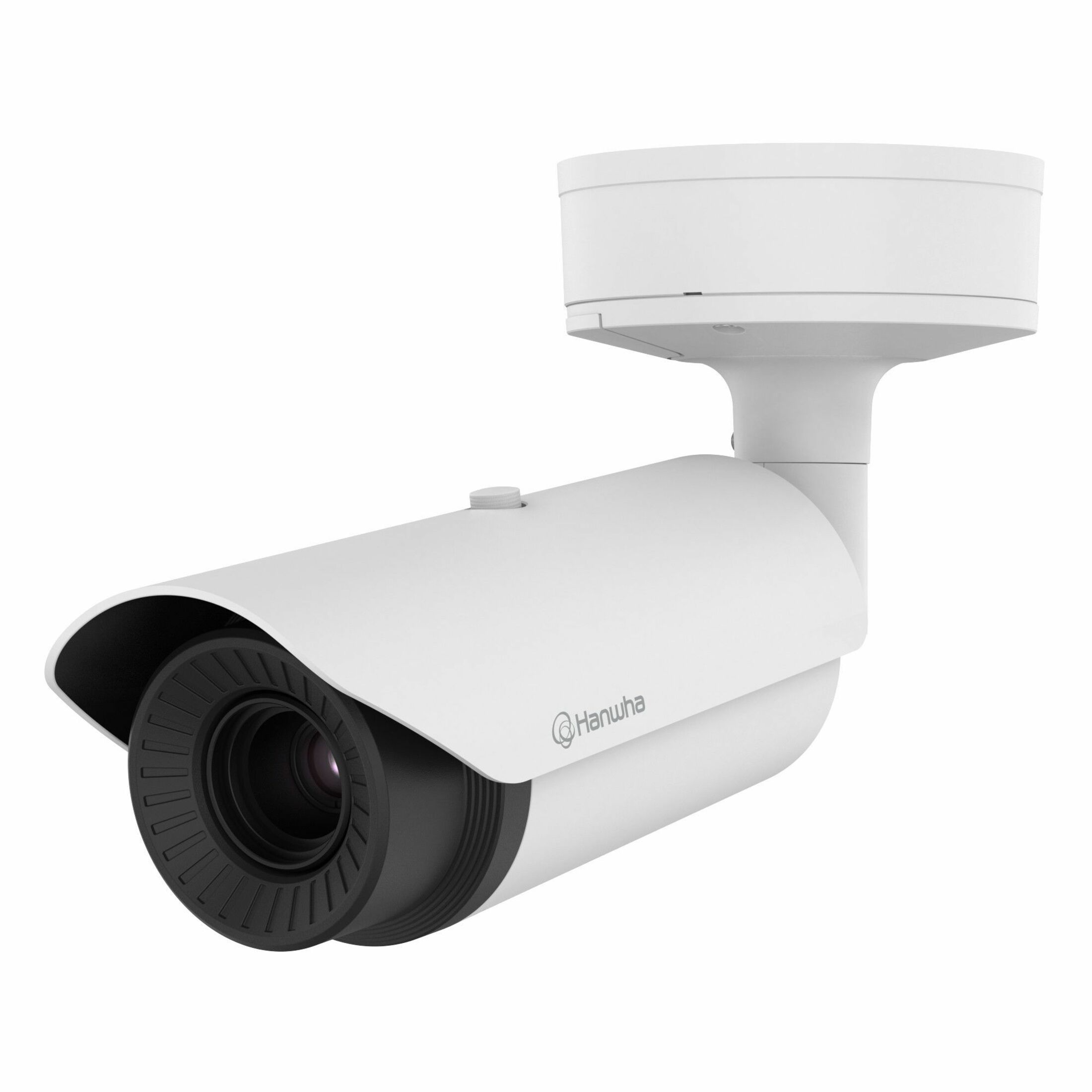 Wisenet TNO-L4040TR Network Camera - Bullet - White - TAA Compliant - H.265, H.264, MJPEG, H.265B, H.265M, H.265H, H.264B, H.264H, H.264M Fixed Lens - 8 fps - Fast Ethernet - USB - IK10 - IP66 - Audio Support - Day/Night, Removable IR Cut-off Filter, Wide Dynamic Range, Motion Detection, Tamper Detection, Audio Detection, Digital Image Stabilization, Privacy Masking, Mirror, Tampering Alarm, Shock Detection, ...