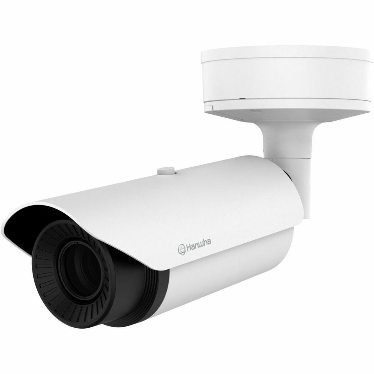 Wisenet TNO-L4050T Network Camera - Bullet - White - TAA Compliant - H.265, H.264, MJPEG, H.265B, H.265M, H.265H, H.264B, H.264H, H.264M Fixed Lens - 8 fps - Fast Ethernet - USB - IK10 - IP66 - Audio Support - Day/Night, Removable IR Cut-off Filter, Wide Dynamic Range, Motion Detection, Tamper Detection, Audio Detection, Digital Image Stabilization, Privacy Masking, Mirror, Tampering Alarm, Shock Detection, ...