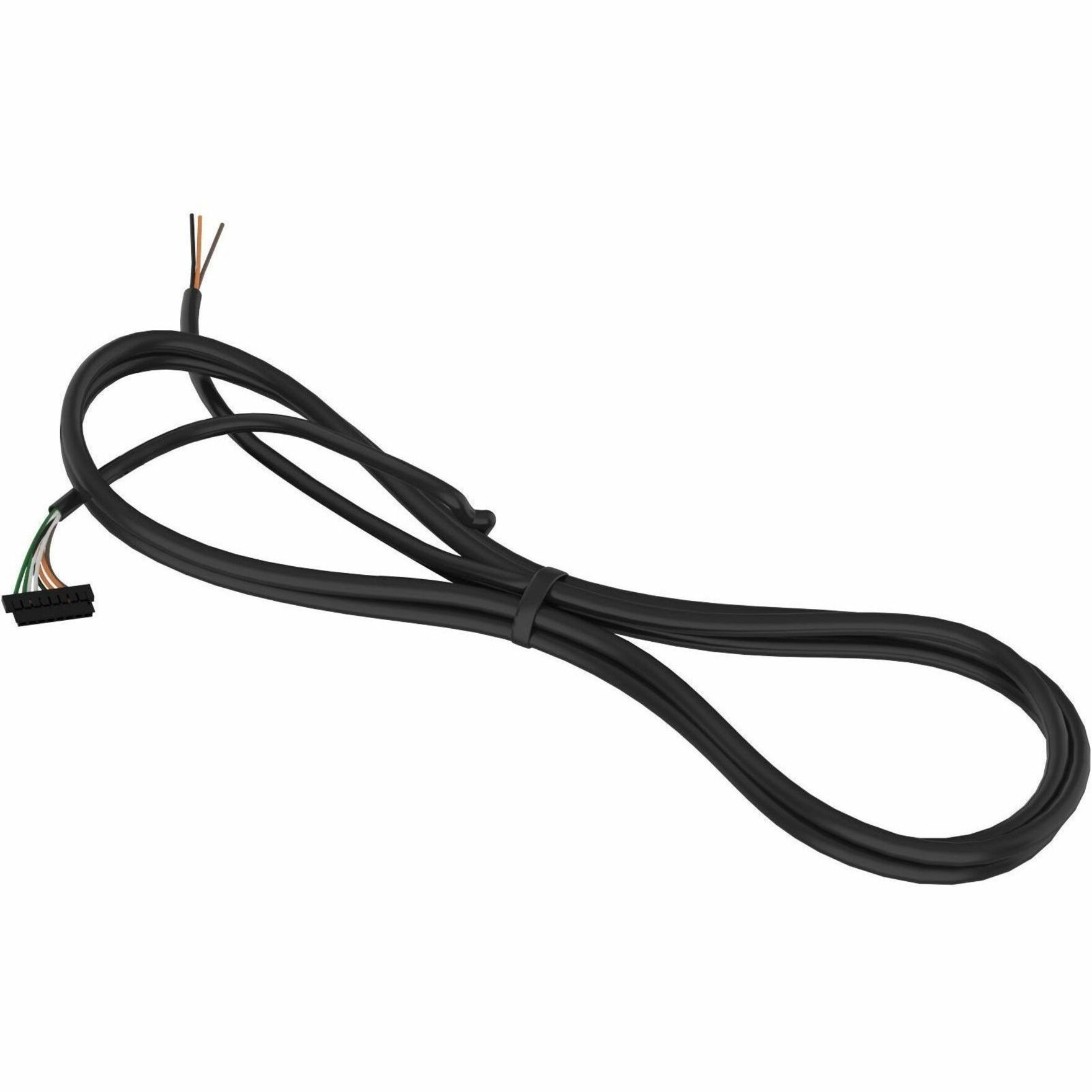 Hanwha Cable for Alarm - 2.30 ft Control Cable for Alarm, Security Camera - Black - 3 Piece