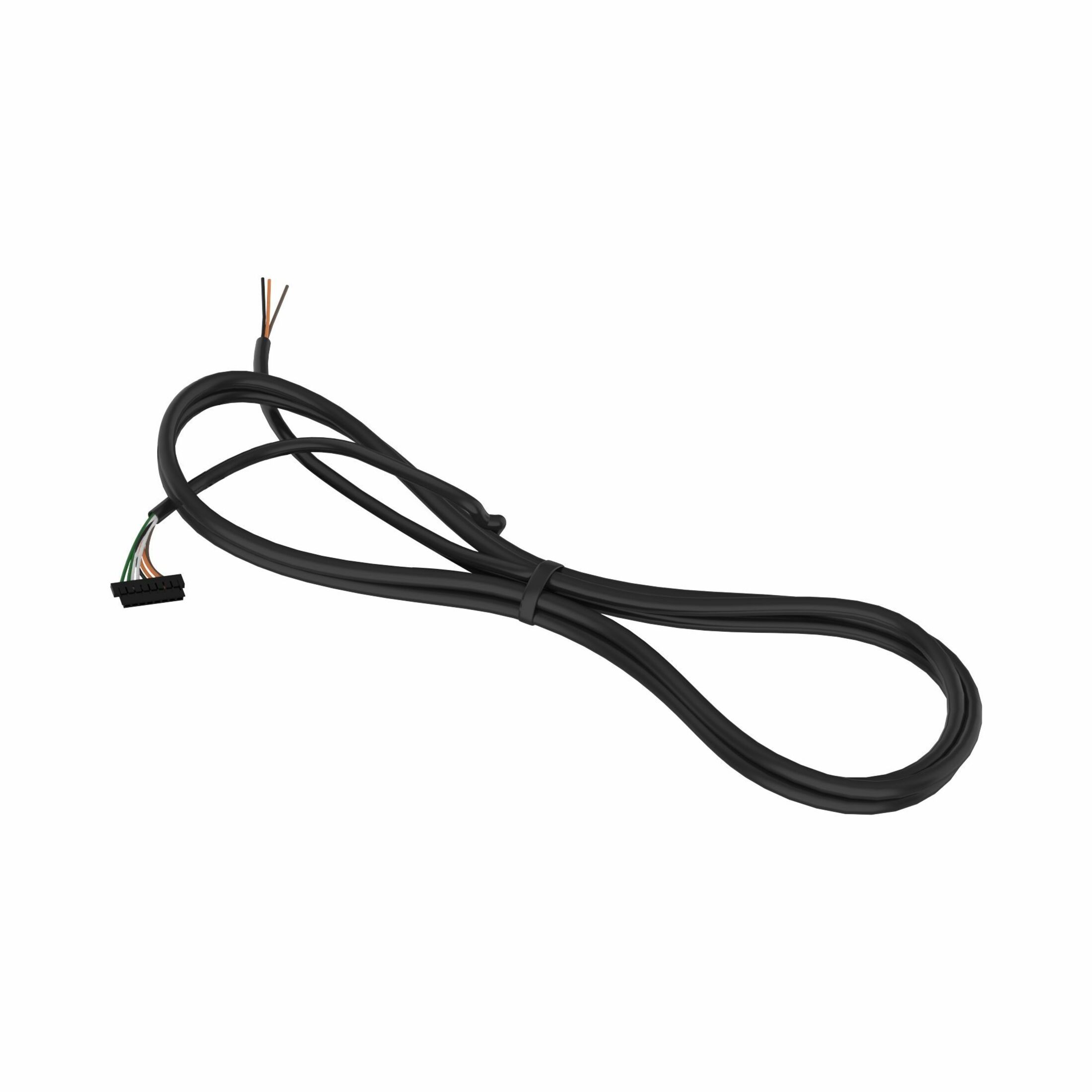 Hanwha Cable for Alarm - 2.30 ft Control Cable for Alarm, Security Camera - Black - 3 Piece