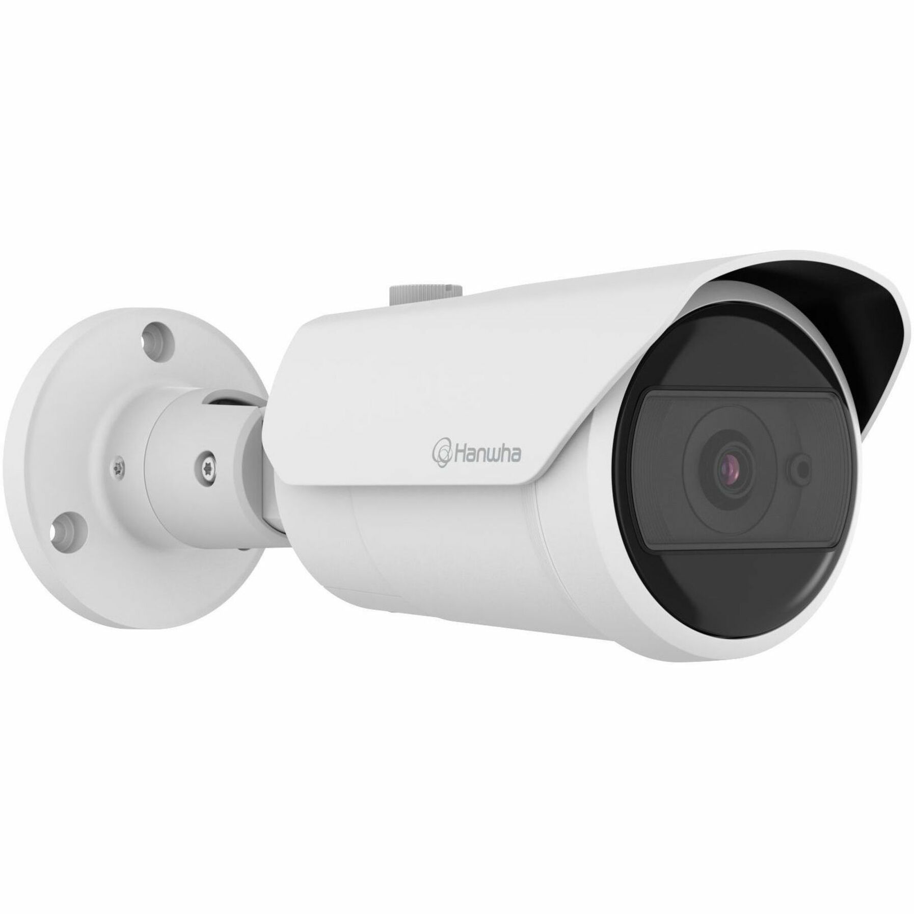 Wisenet QNO-C8013R 5 Megapixel Outdoor Network Camera - Color - Bullet - White - TAA Compliant - 82.02 ft Infrared Night Vision - H.264, H.265, MJPEG, H.264M, H.264H, H.265H, H.265M - 2592 x 1944 - 3 mm Fixed Lens - 30 fps - CMOS - Wi-Fi - Fast Ethernet - USB - IK10 - IP66 - Vandal Resistant - Ingress Protection, Wide Dynamic Range, Built-in IR LED, Infrared Detection, Digital Noise Reduction, Back Light Compensation (BLC), HTTPS Encryption, PTZ, SD Card Local Storage, Privacy Masking, Priv