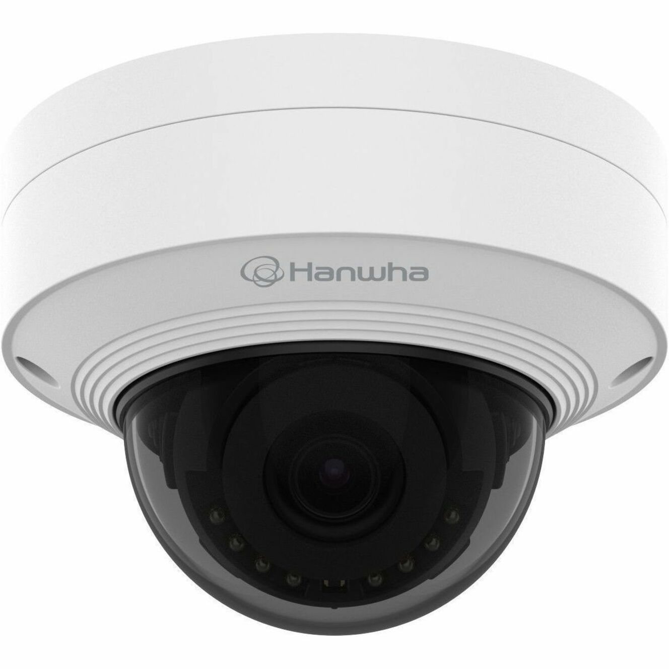Hanwha Smoke Dome - Aluminum, Polycarbonate - White, Transparent Smoke