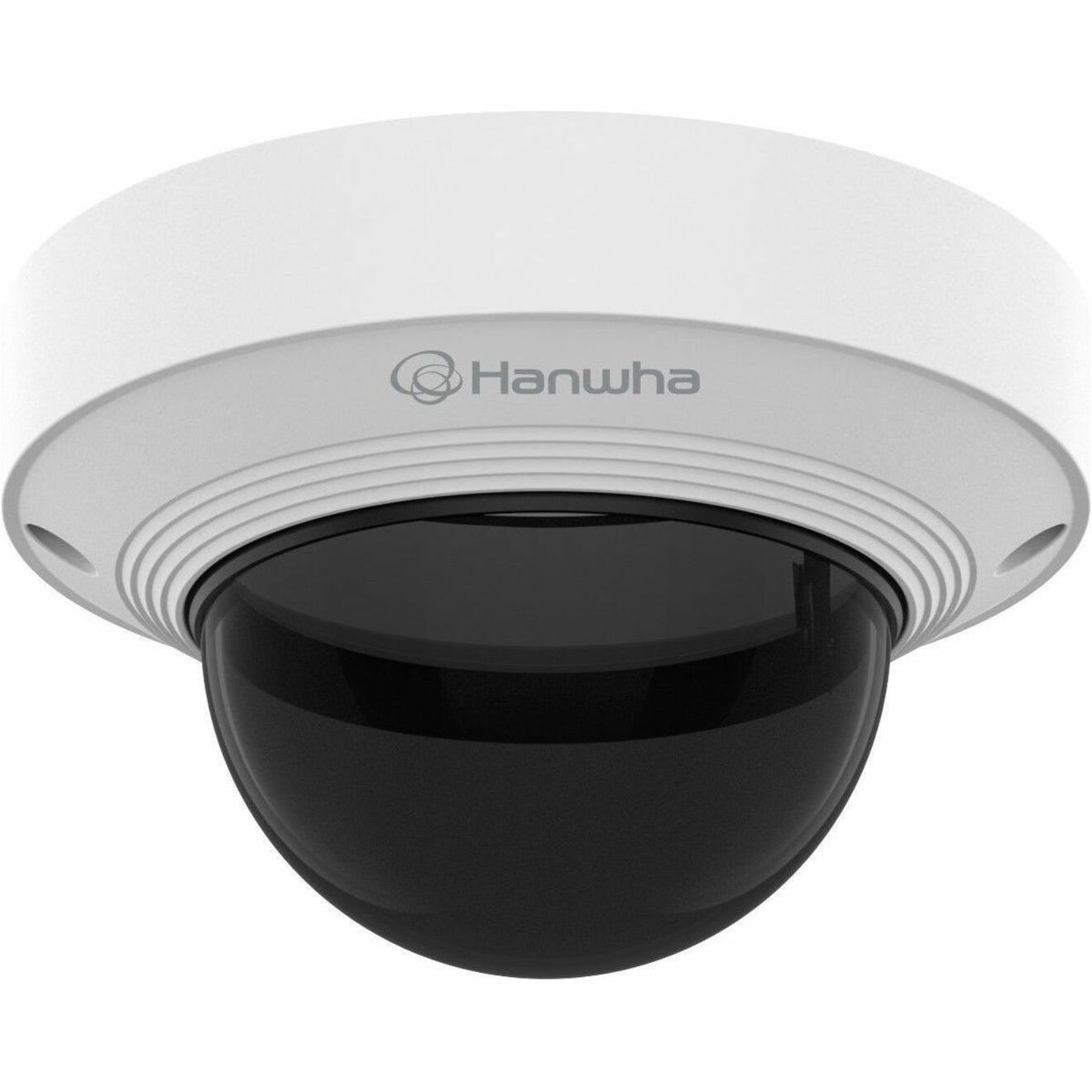 Hanwha Smoke Dome - Aluminum, Polycarbonate - White, Transparent Smoke