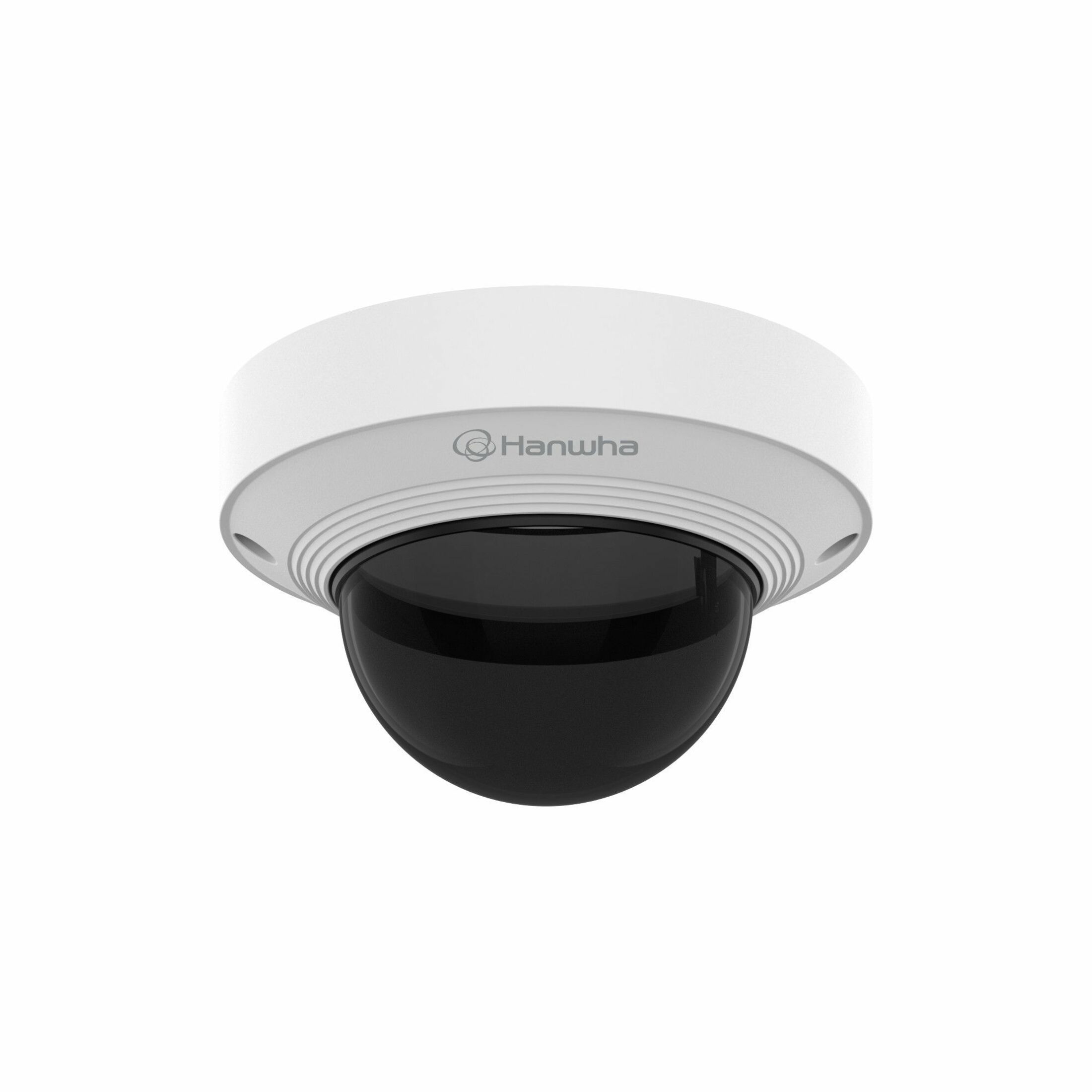 Hanwha Smoke Dome - Aluminum, Polycarbonate - White, Transparent Smoke
