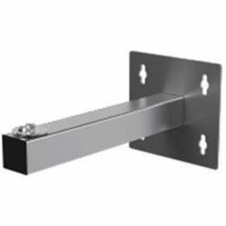 Hanwha Wall Mount for Surveillance Camera - Stainless Steel